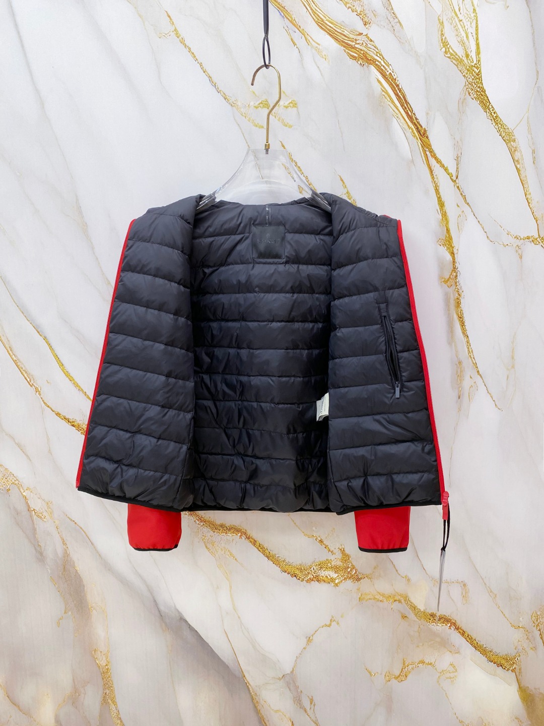 Moncler Male Jacket Goose Down Black Hooded S-m-l