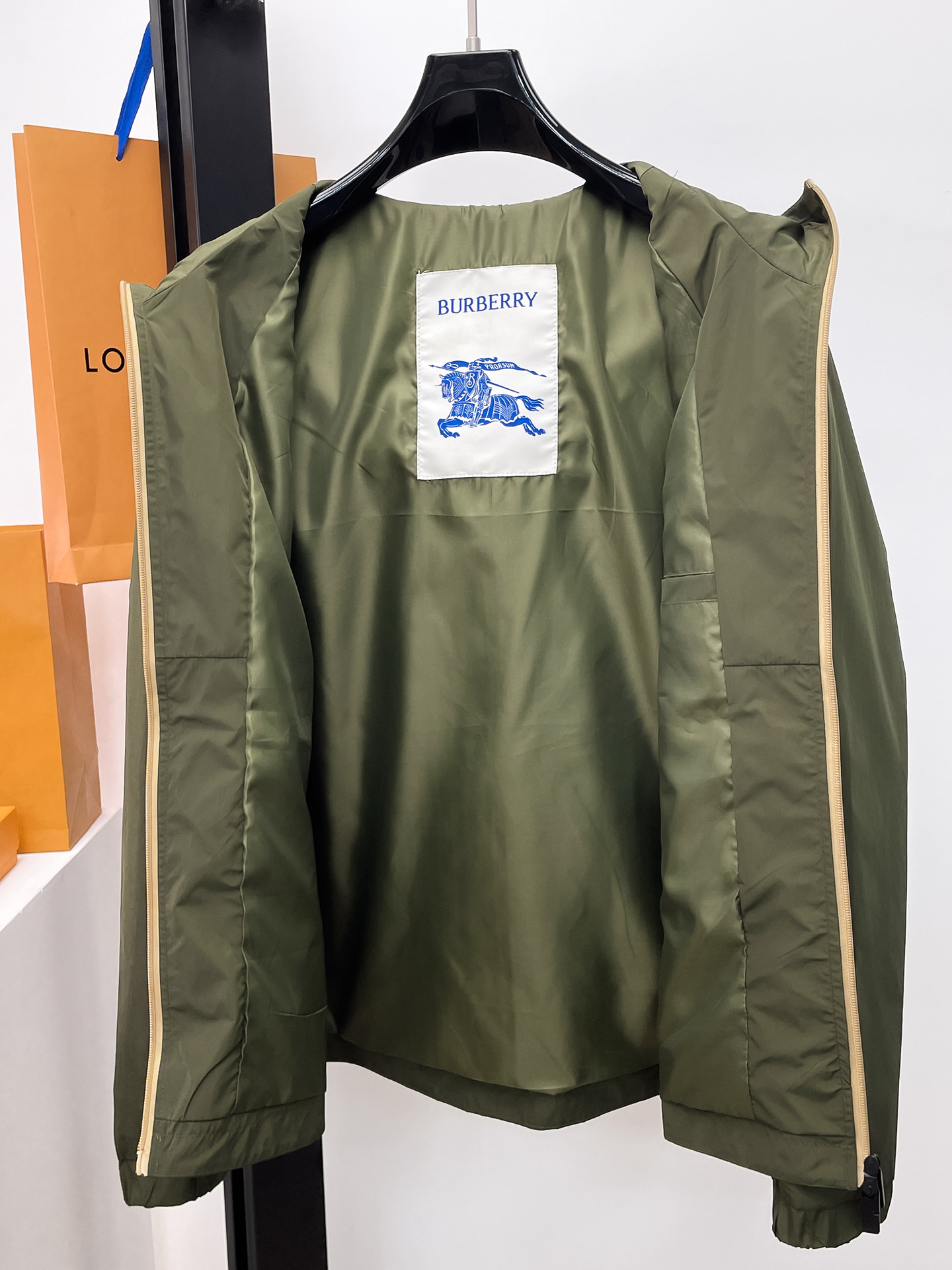 Burberry Jacket Hooded M-l-xl