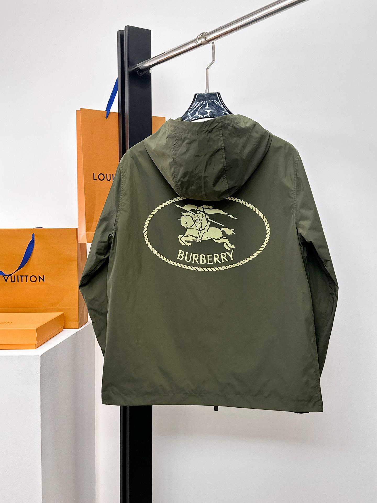 Burberry Jacket Hooded M-l-xl