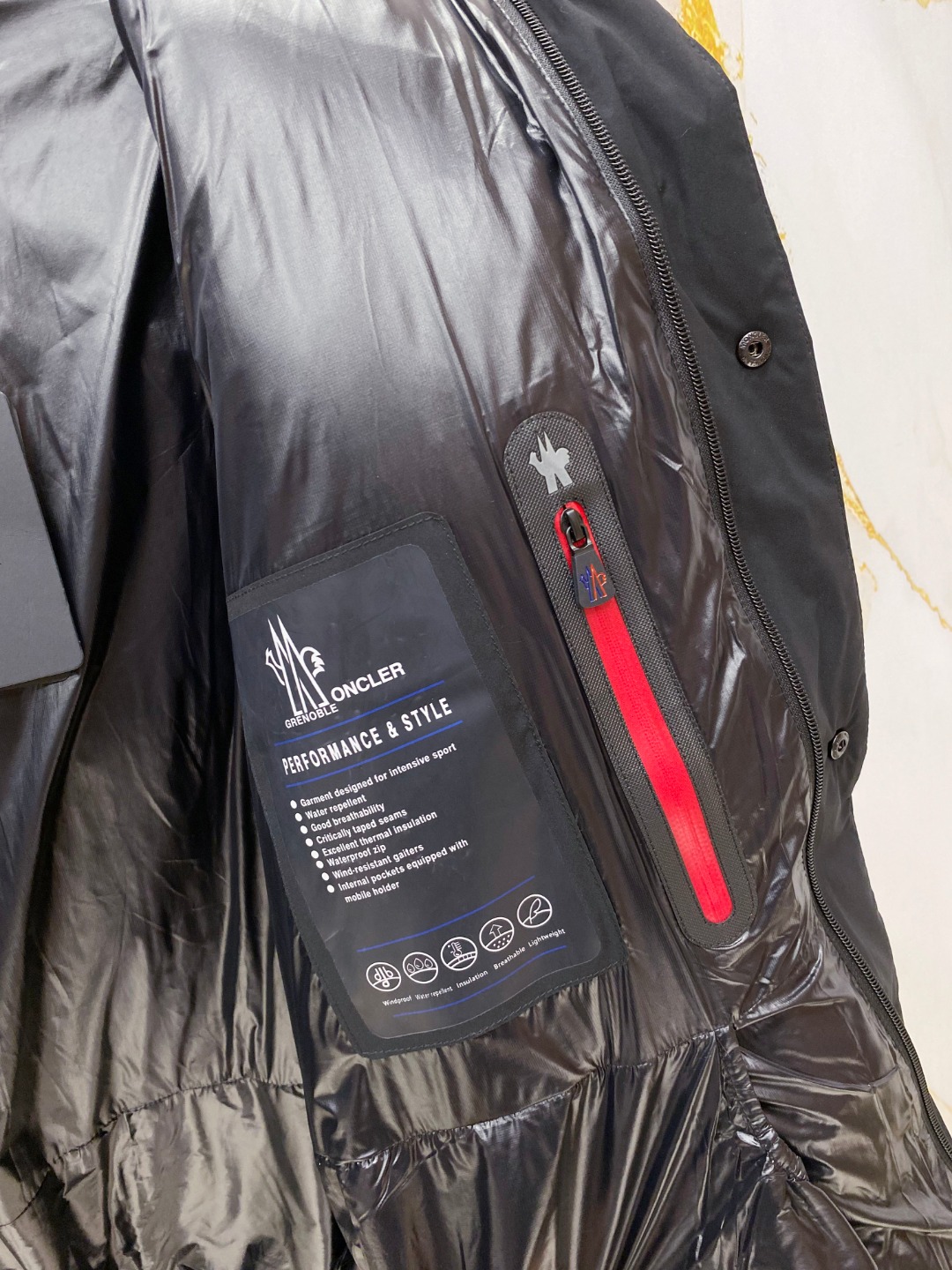 Moncler Male Down Jacket Knitted Black Hooded S-m-l