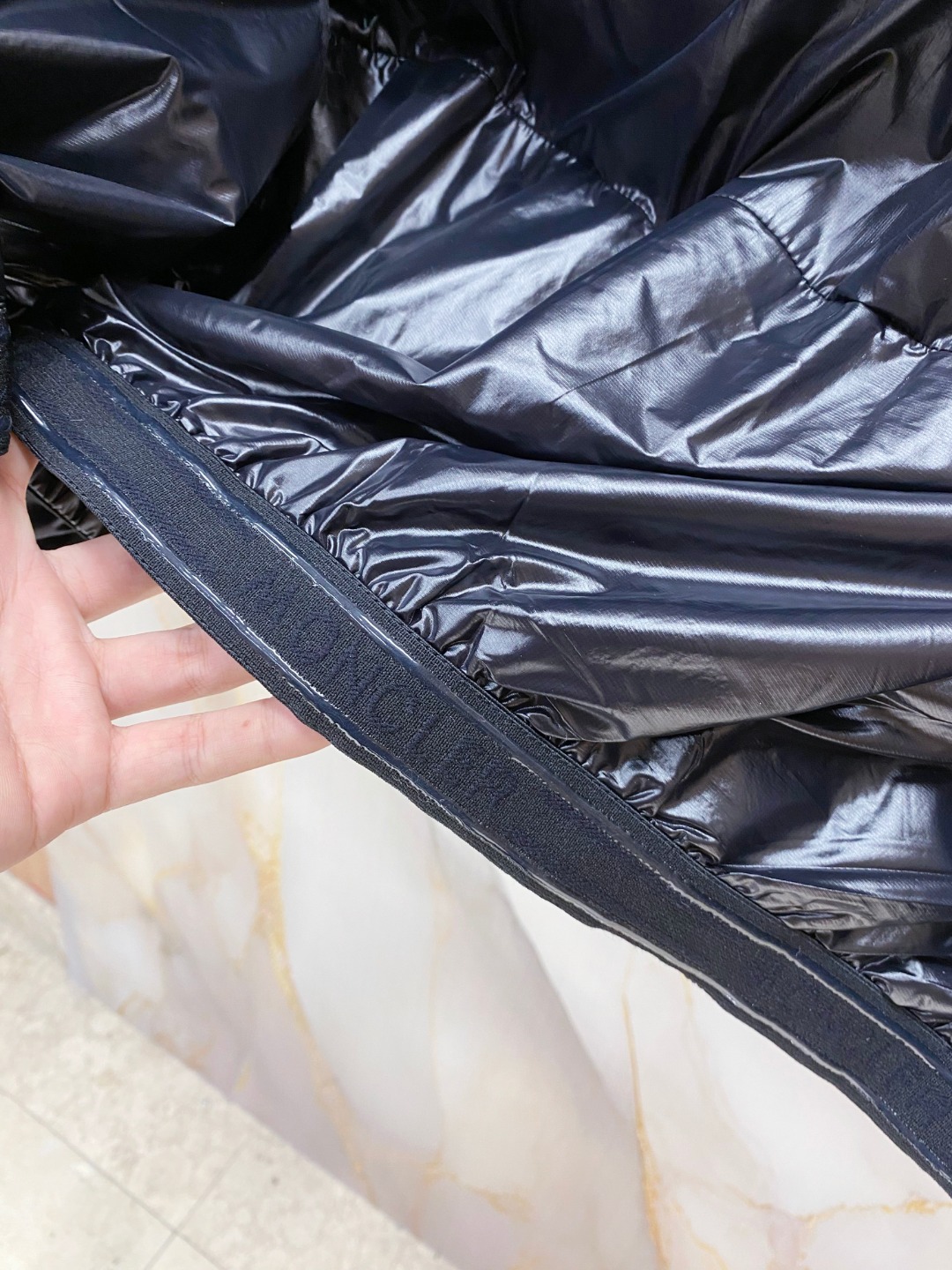 Moncler Male Down Jacket Knitted Black Hooded S-m-l