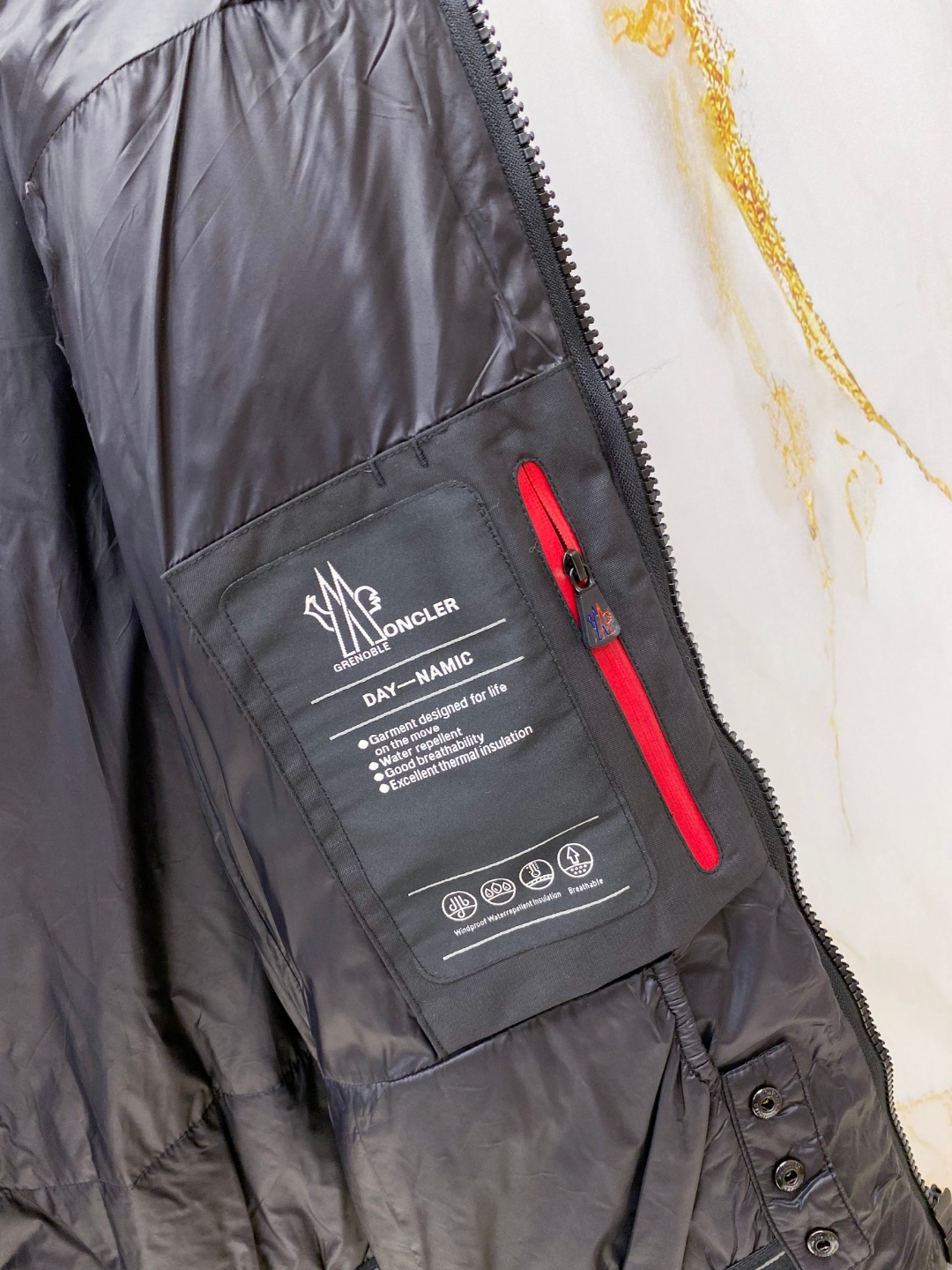 Moncler Male Down Jacket Wool Black S-m-l