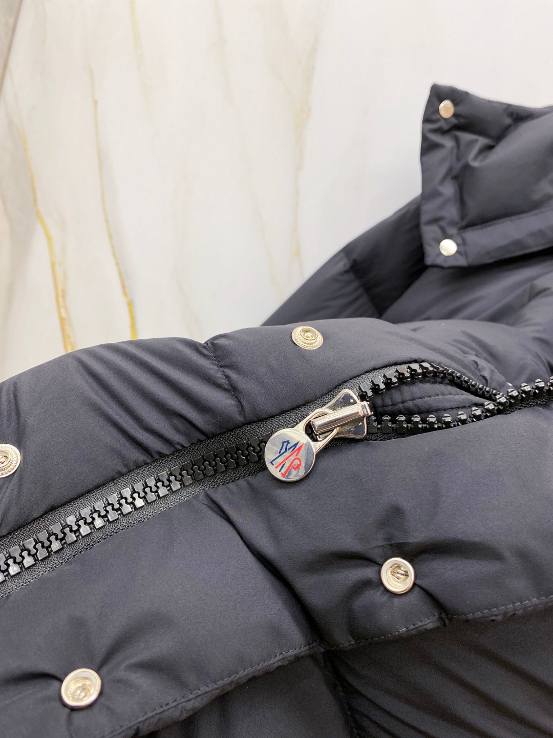 Moncler Down Jacket Polyester Black S-m-l