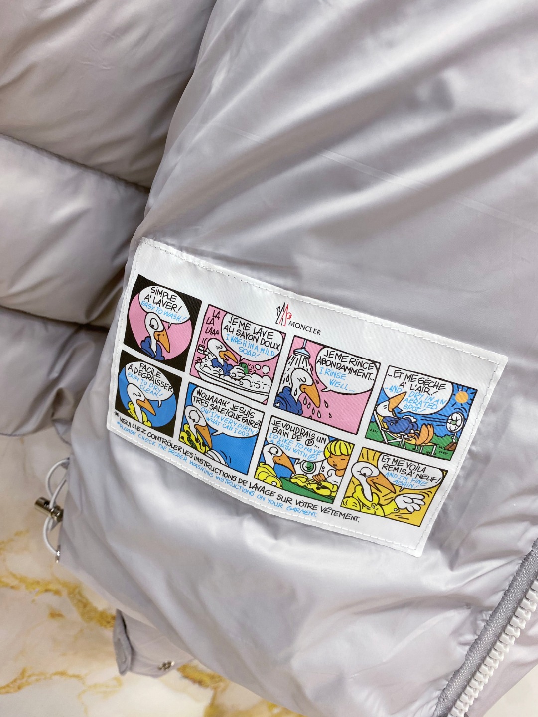 Moncler Down Jacket Polyester Black S-m-l