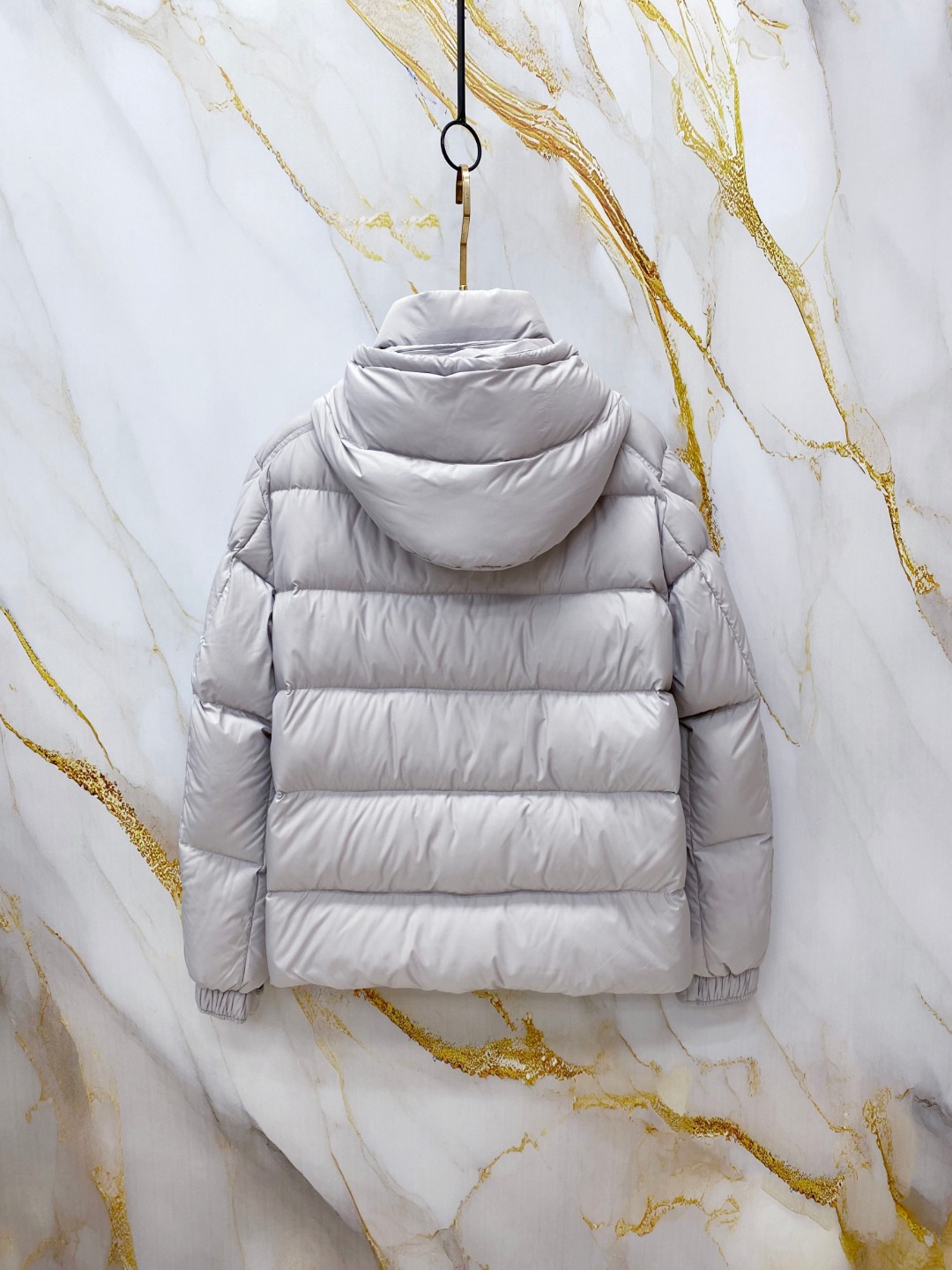 Moncler Down Jacket Polyester Black S-m-l