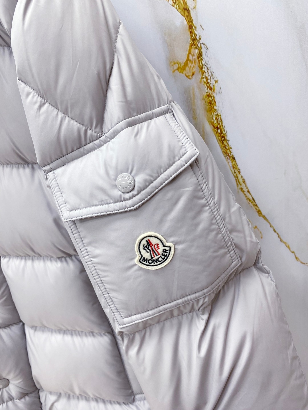 Moncler Down Jacket Polyester Black S-m-l