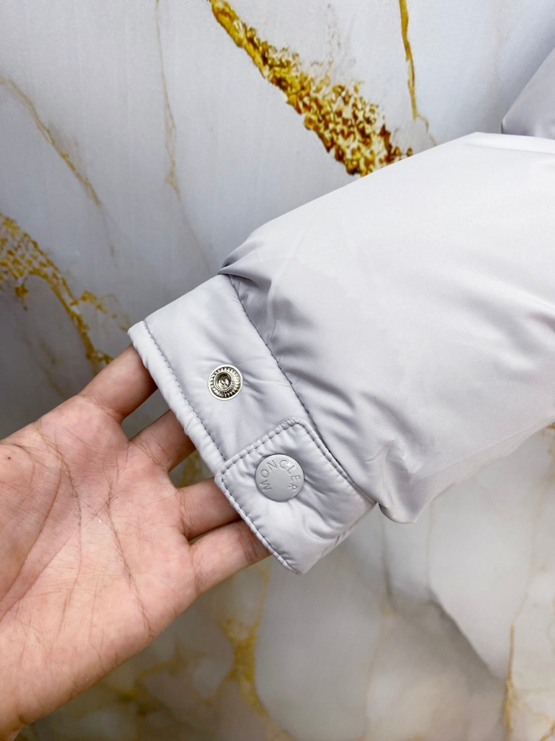 Moncler Down Jacket Polyester Black S-m-l