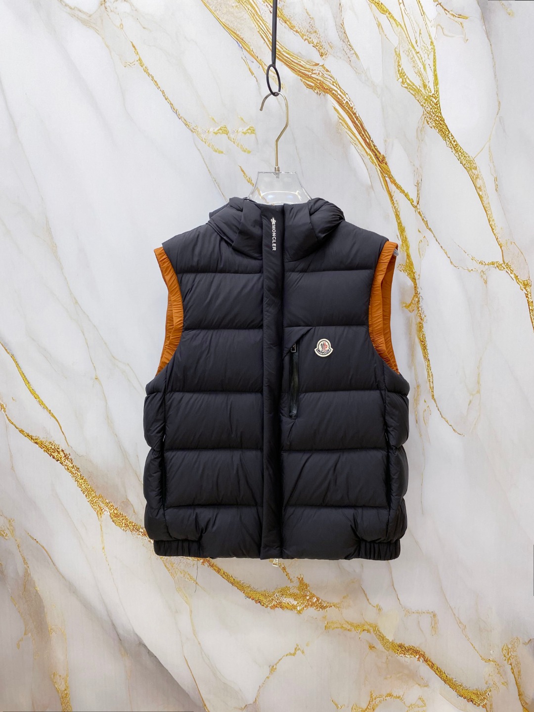 Moncler Down Vest Black S-m-l-xl