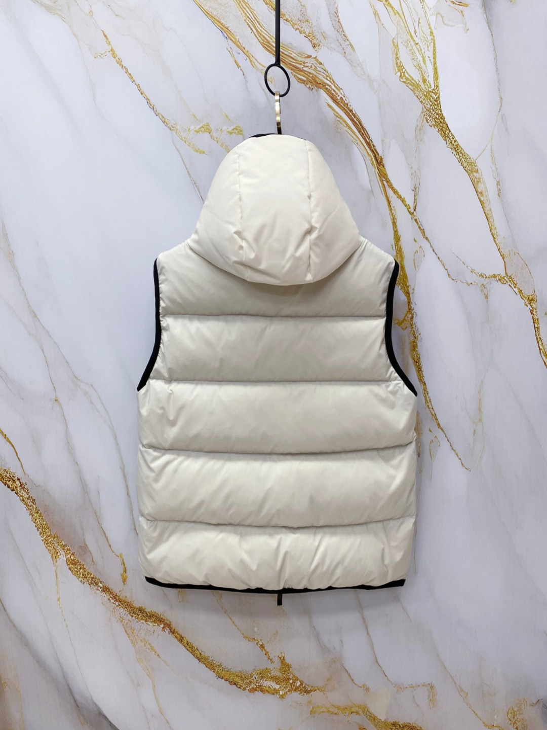 Moncler Male Down Vest Goose Down Black S-m-l