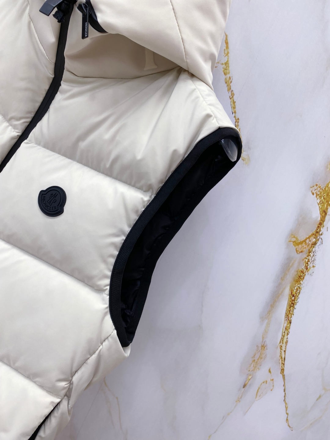 Moncler Male Down Vest Goose Down Black S-m-l