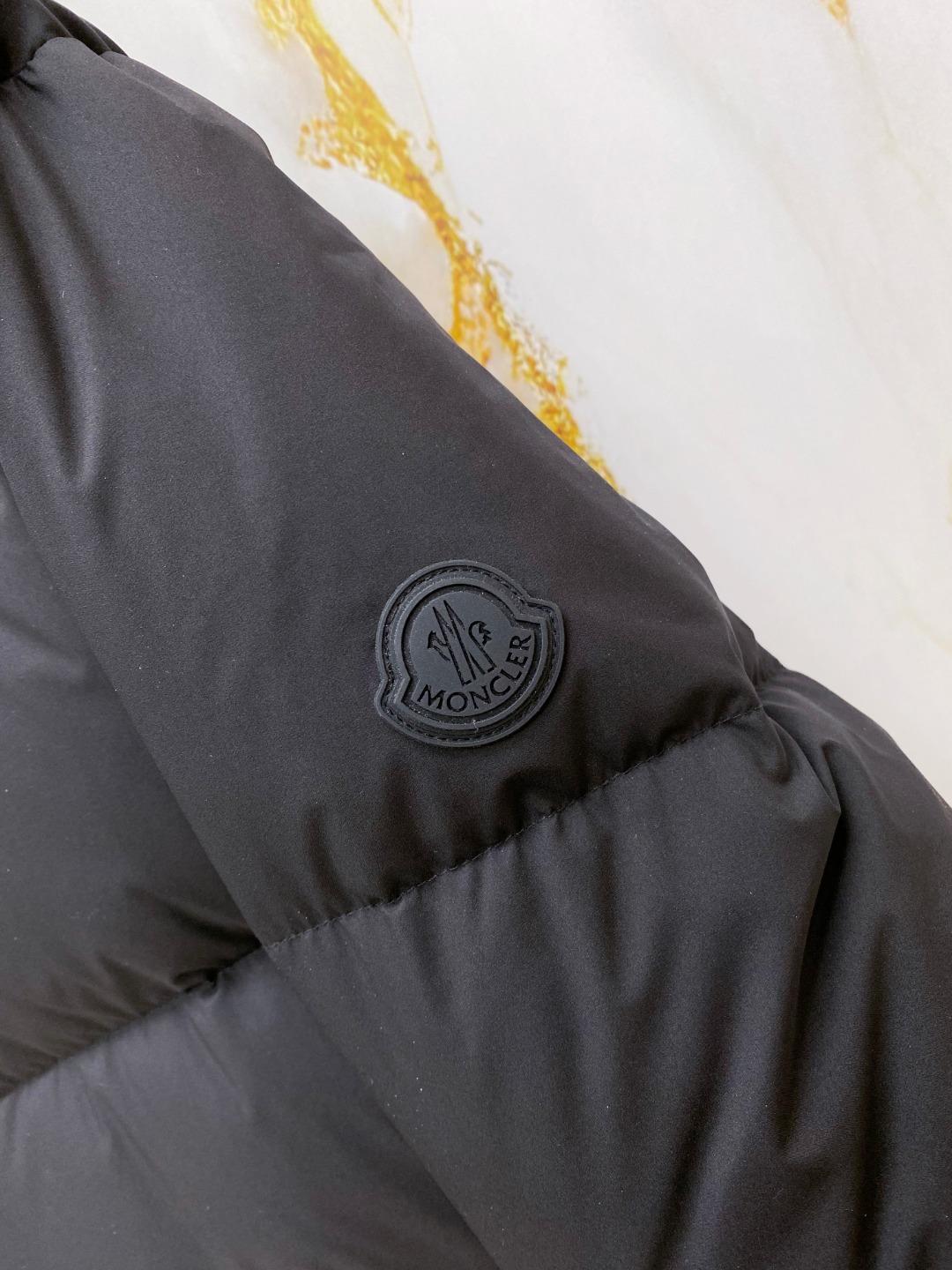 Moncler Male Jacket Goose Down Black Hooded S-m-l