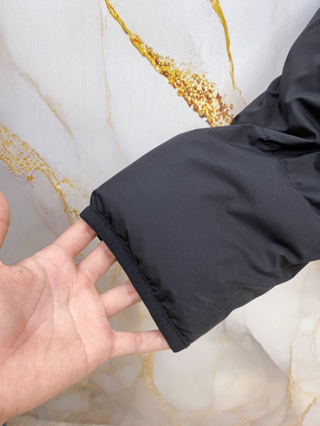 Moncler Male Jacket Goose Down Black Hooded S-m-l