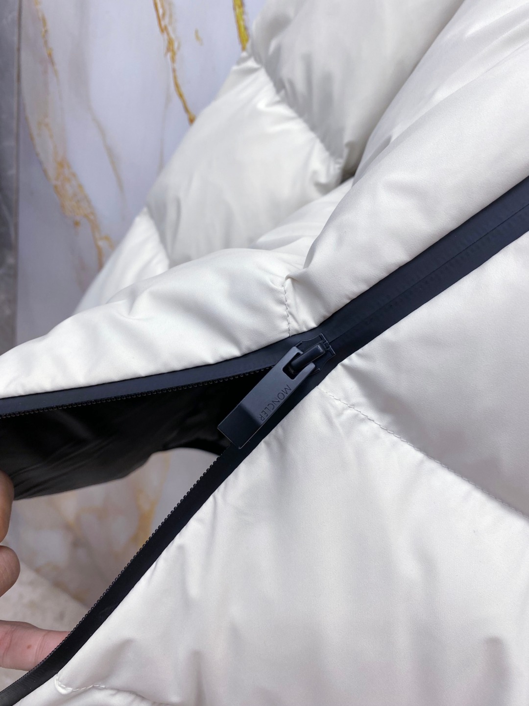 Moncler Male Jacket Goose Down Black Hooded S-m-l