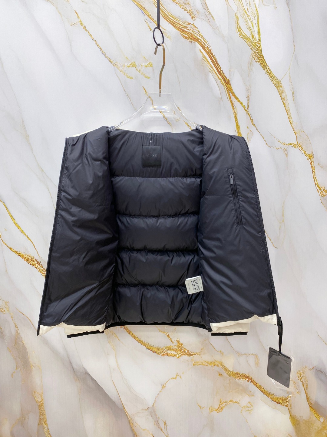 Moncler Male Jacket Goose Down Black Hooded S-m-l