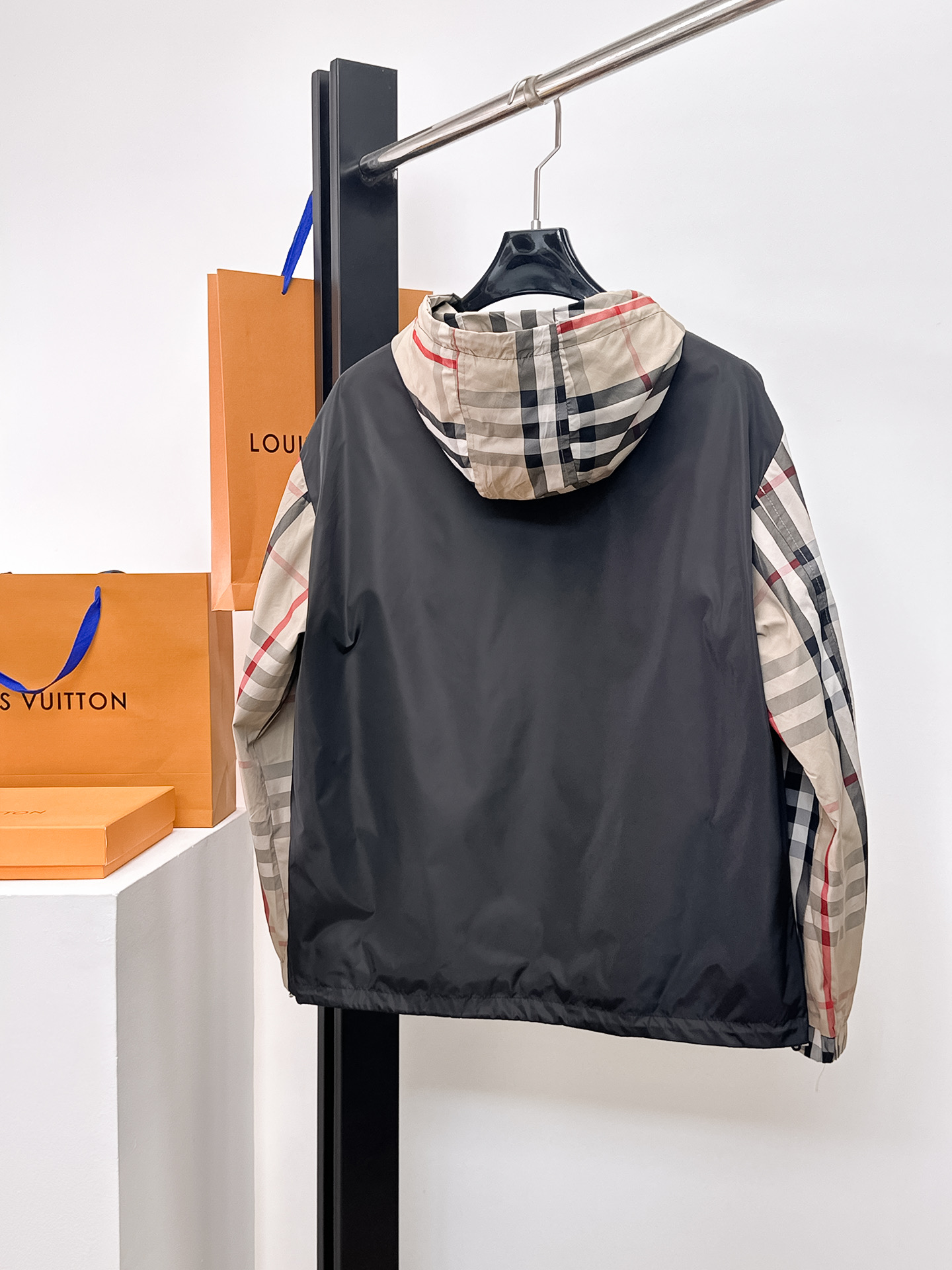 Burberry Jacket Hooded M-l-xl
