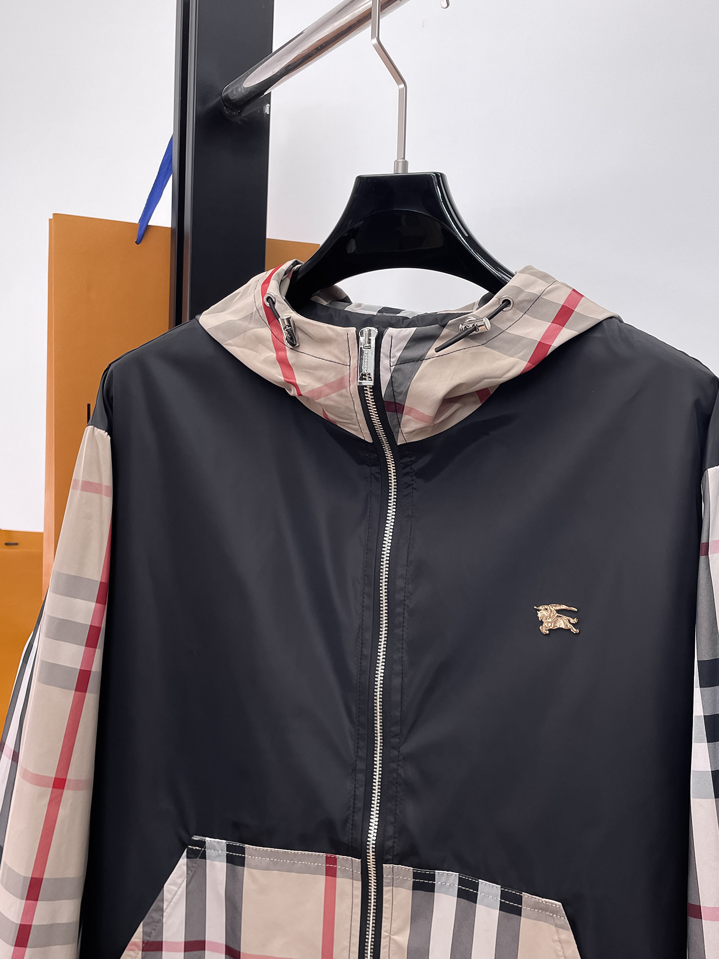 Burberry Jacket Hooded M-l-xl