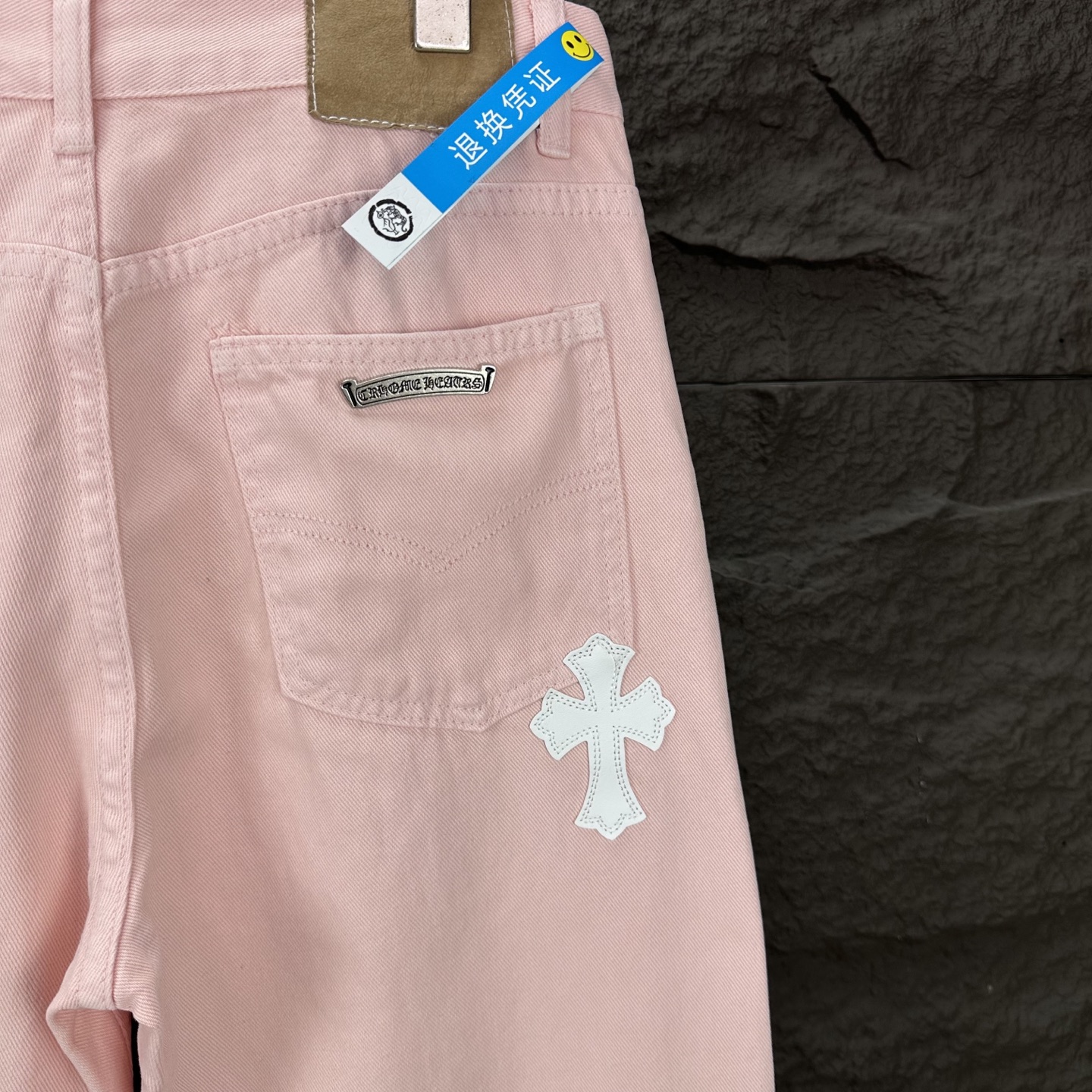 Chrome Hearts Couple Jeans White Couple Style