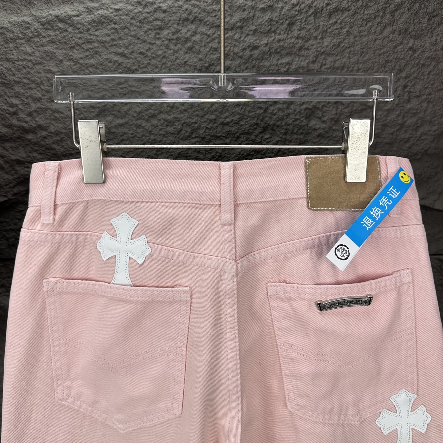 Chrome Hearts Couple Jeans White Couple Style