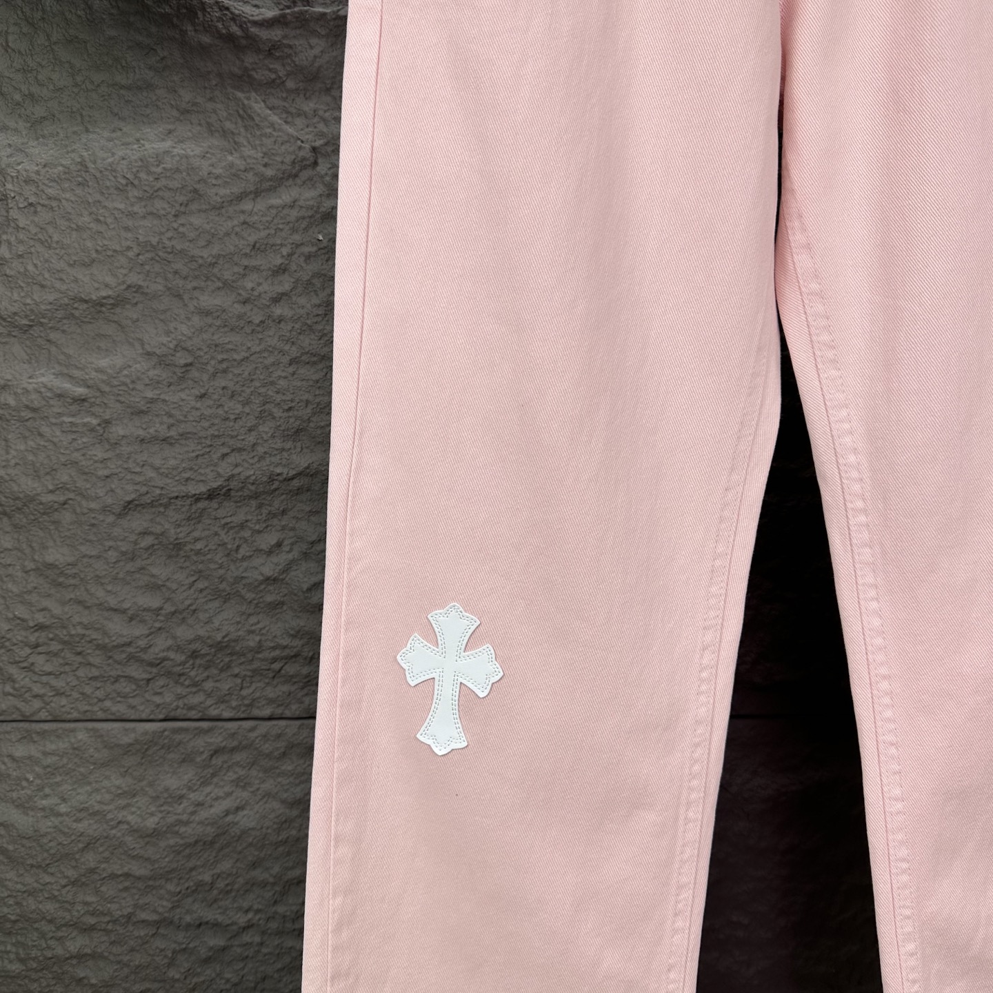 Chrome Hearts Couple Jeans White Couple Style