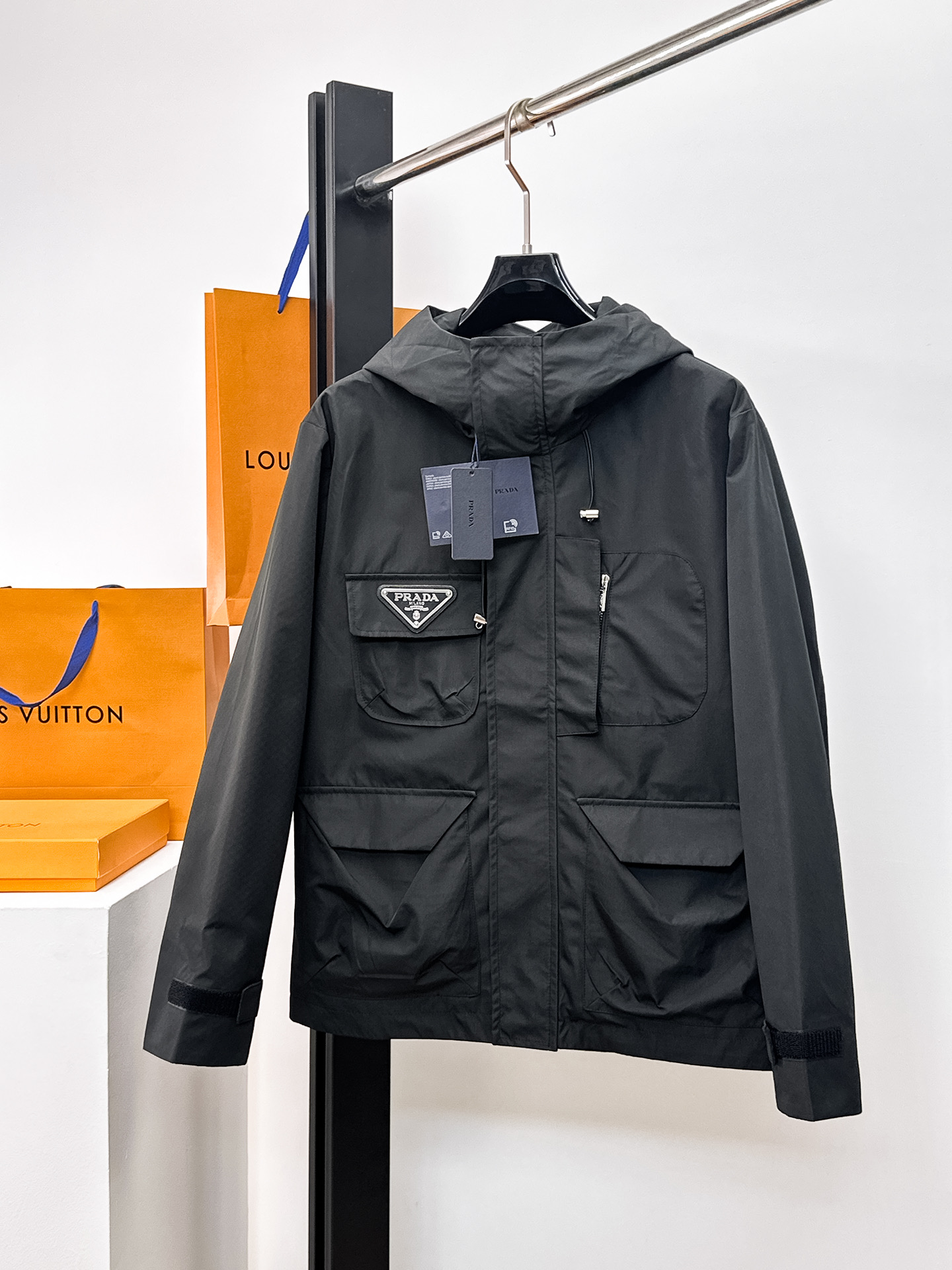 Prada Jacket Hooded M-l-xl