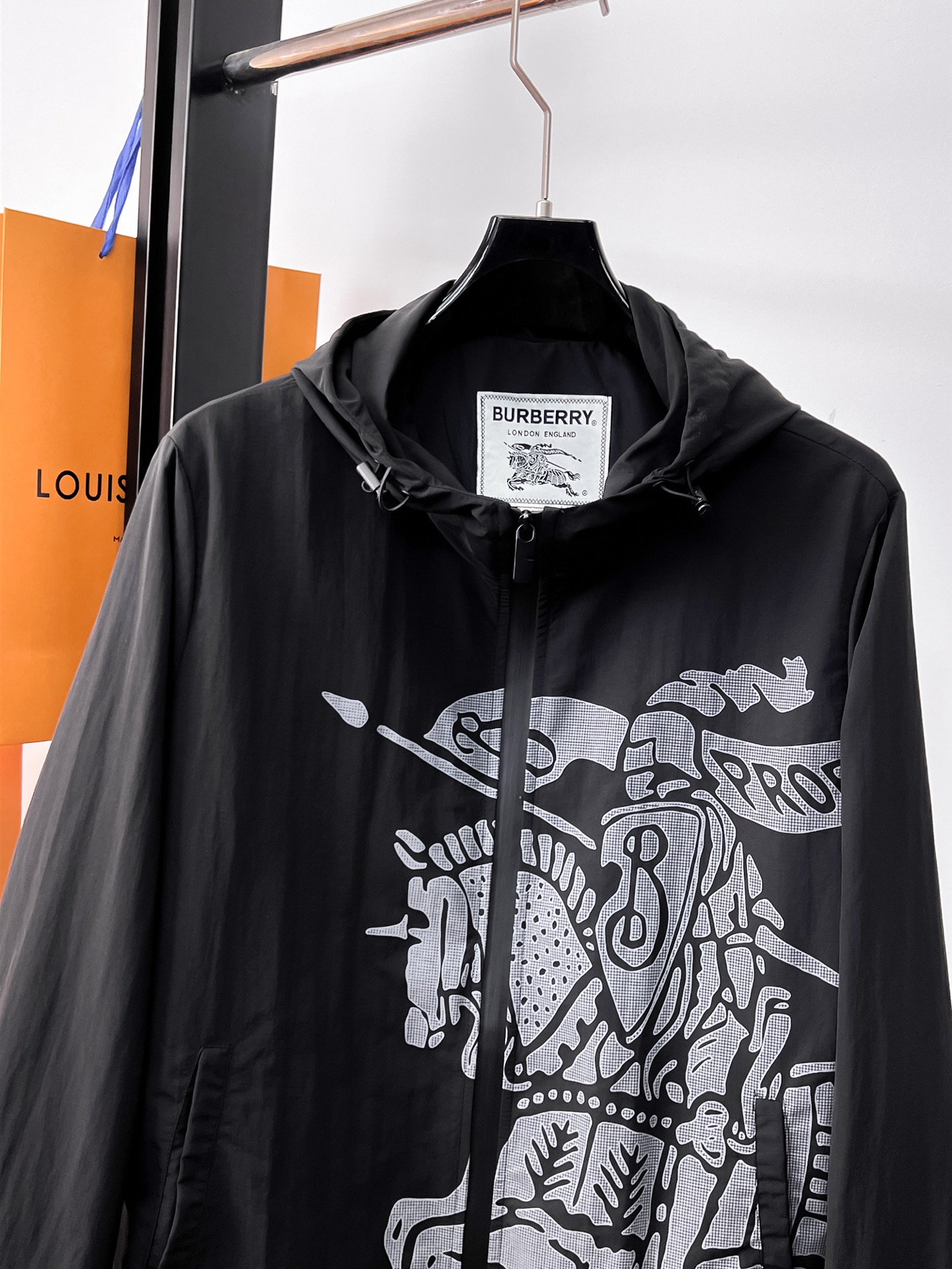 Burberry Jacket Hooded M-l-xl