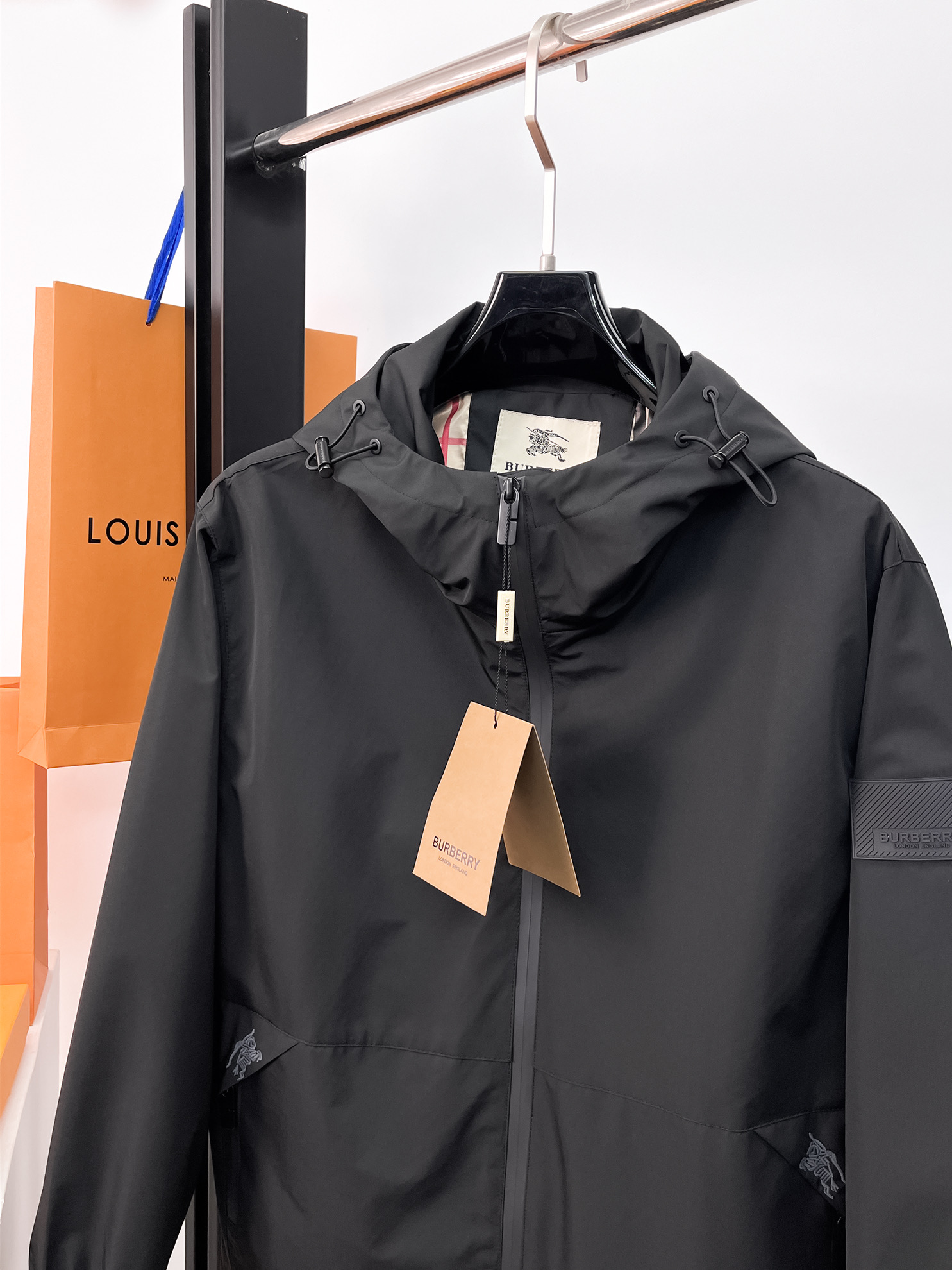 Burberry Jacket Hooded M-l-xl