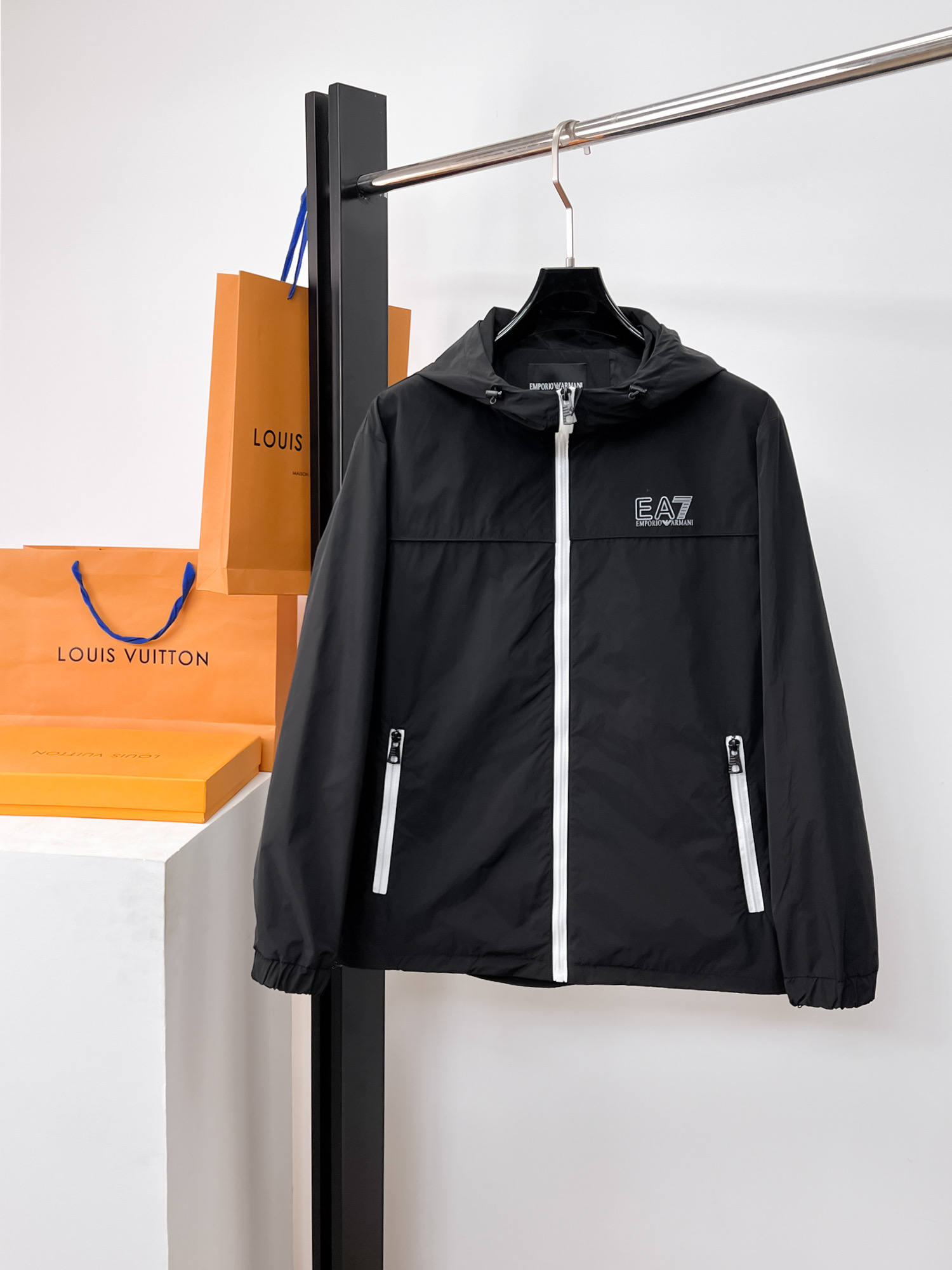 Armani Jacket Hooded M-l-xl