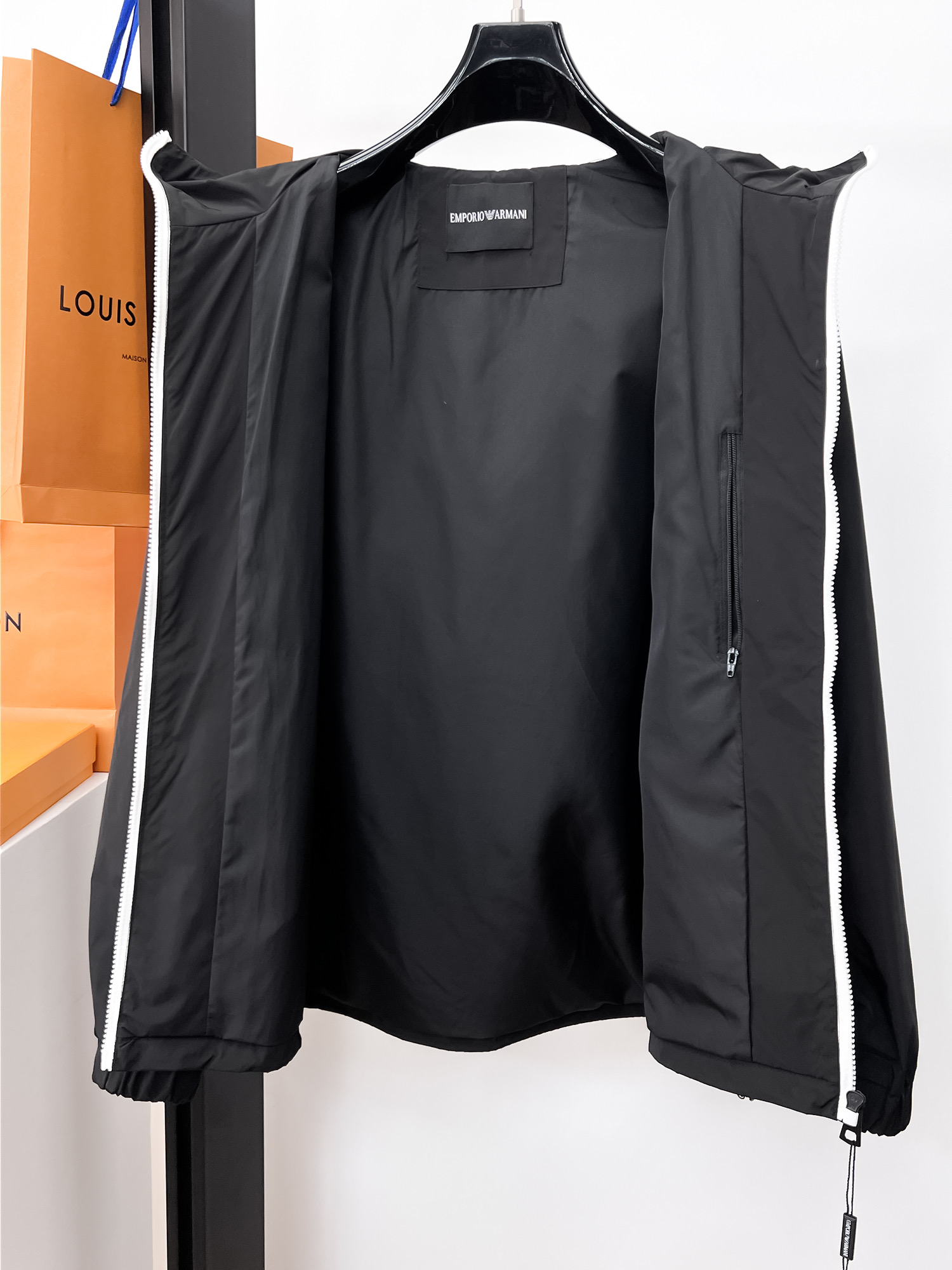 Armani Jacket Hooded M-l-xl