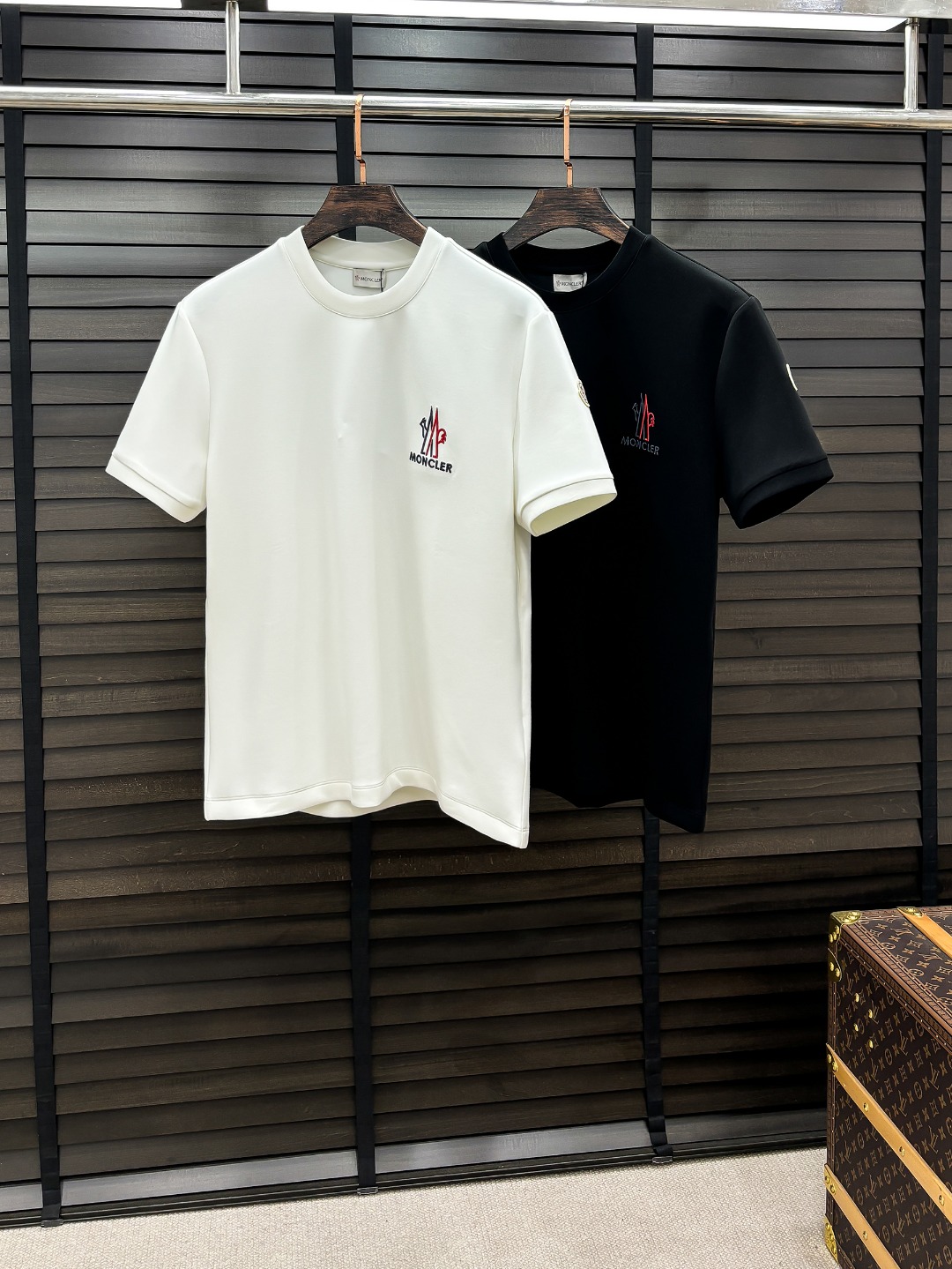 Moncler Hoodie Cotton Black Fleece Lined S-m-l-xl