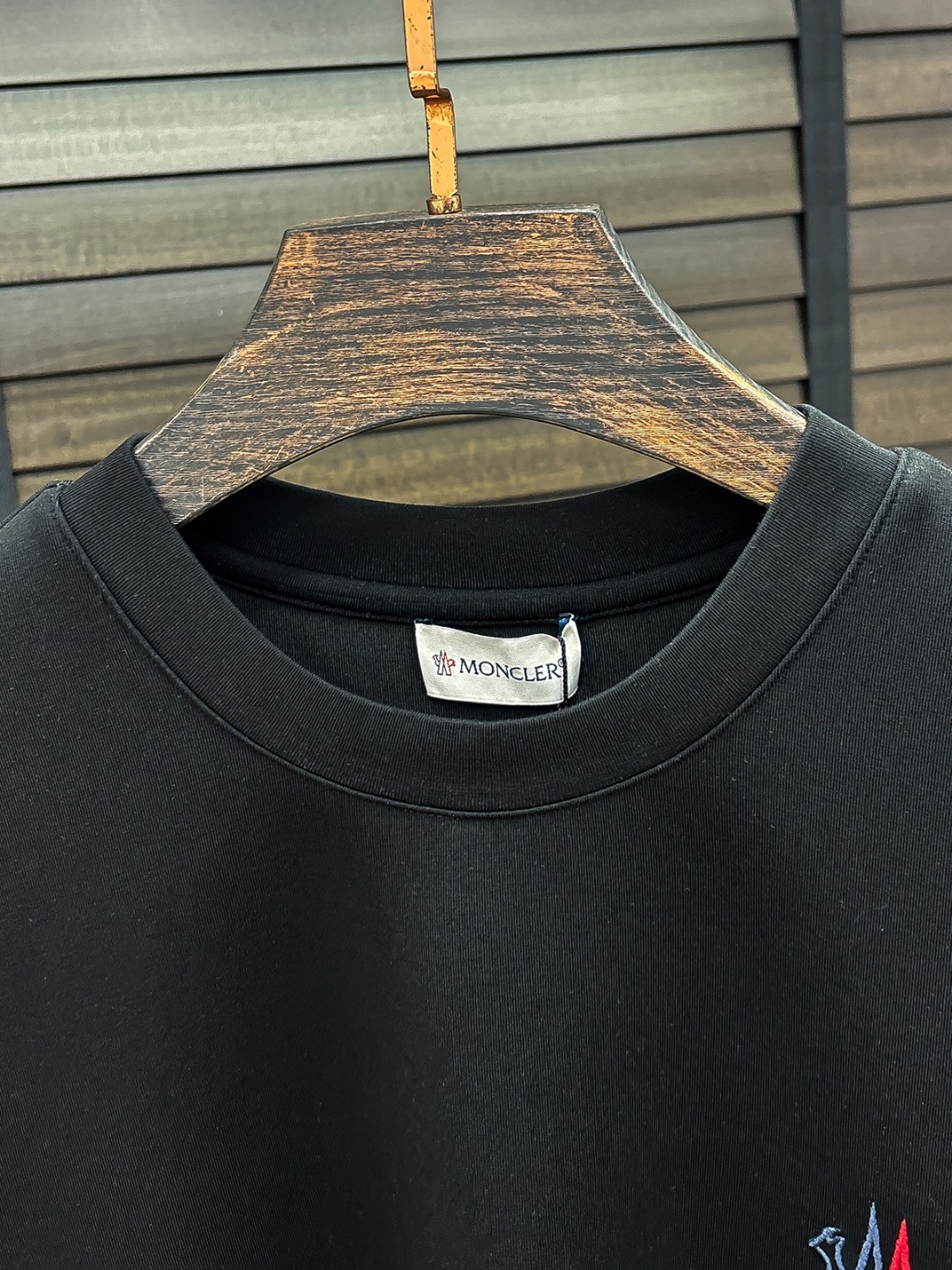 Moncler Hoodie Cotton Black Fleece Lined S-m-l-xl