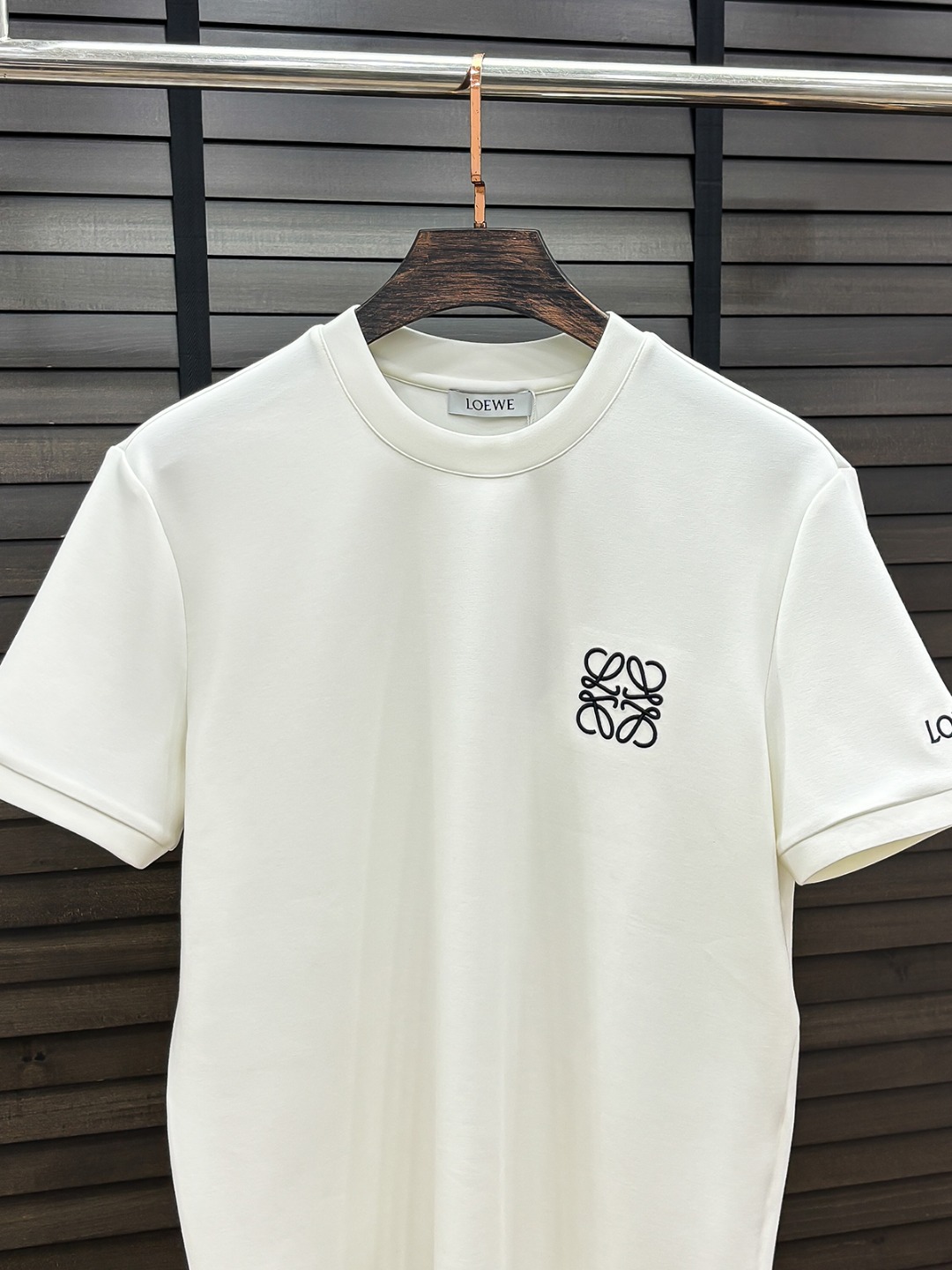 Loewe Hoodie Cotton Black Fleece Lined S-m-l-xl