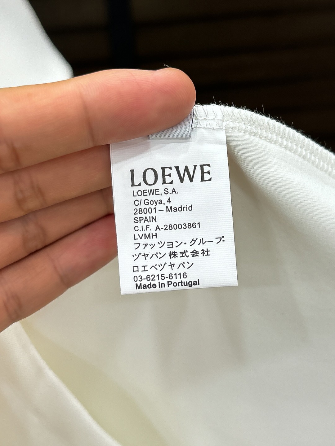 Loewe Hoodie Cotton Black Fleece Lined S-m-l-xl