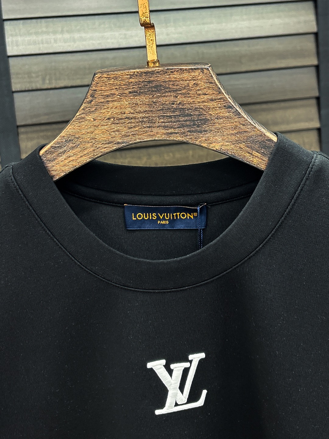 Louis Vuitton Hoodie Cotton Black Fleece Lined S-m-l-xl
