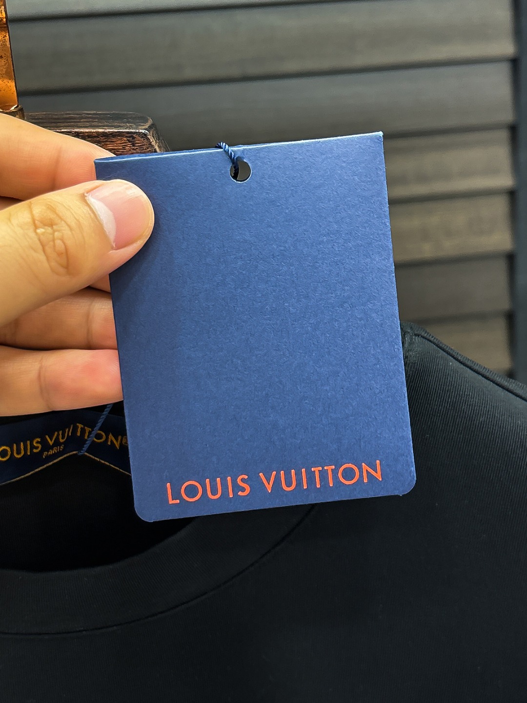 Louis Vuitton Hoodie Cotton Black Fleece Lined S-m-l-xl