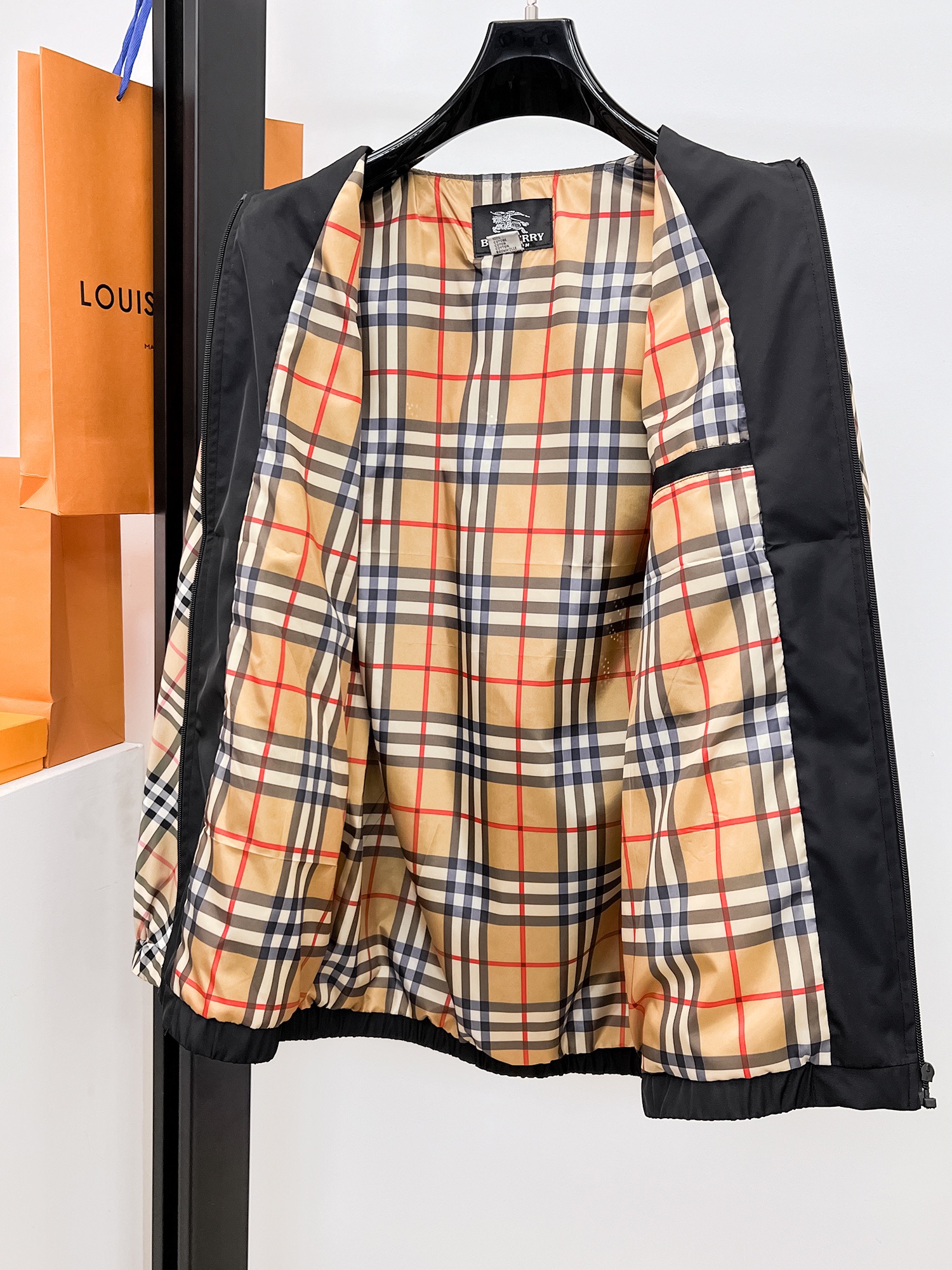 Burberry Jacket Hooded M-l-xl