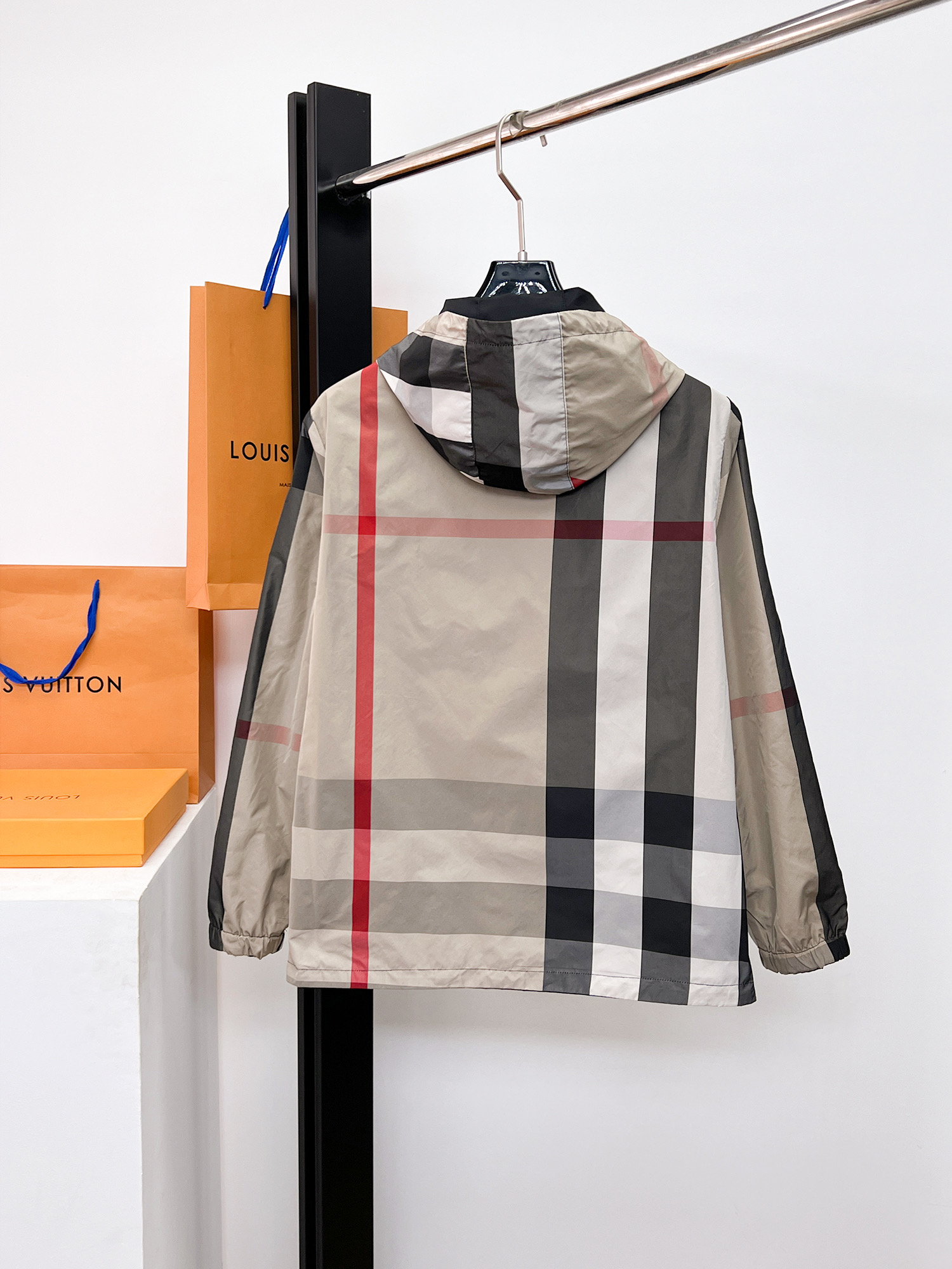 Burberry Jacket Hooded M-l-xl