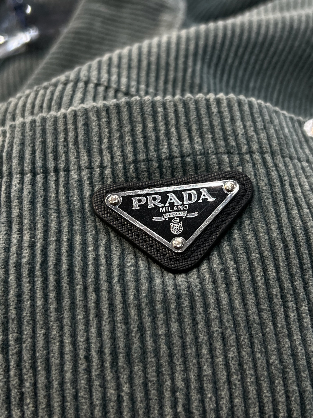 Prada Male Shirt Cotton Loose Fit S