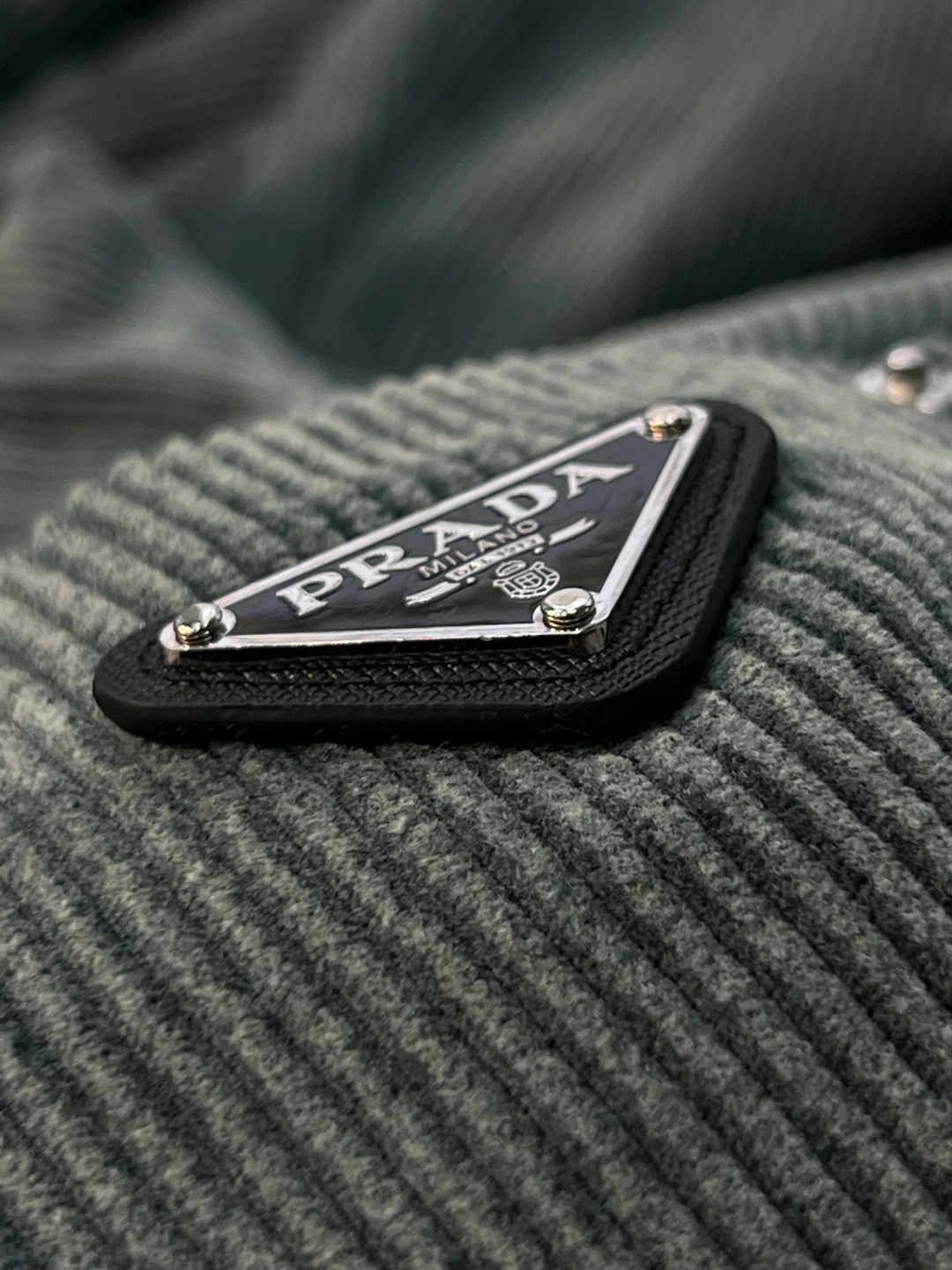 Prada Male Shirt Cotton Loose Fit S