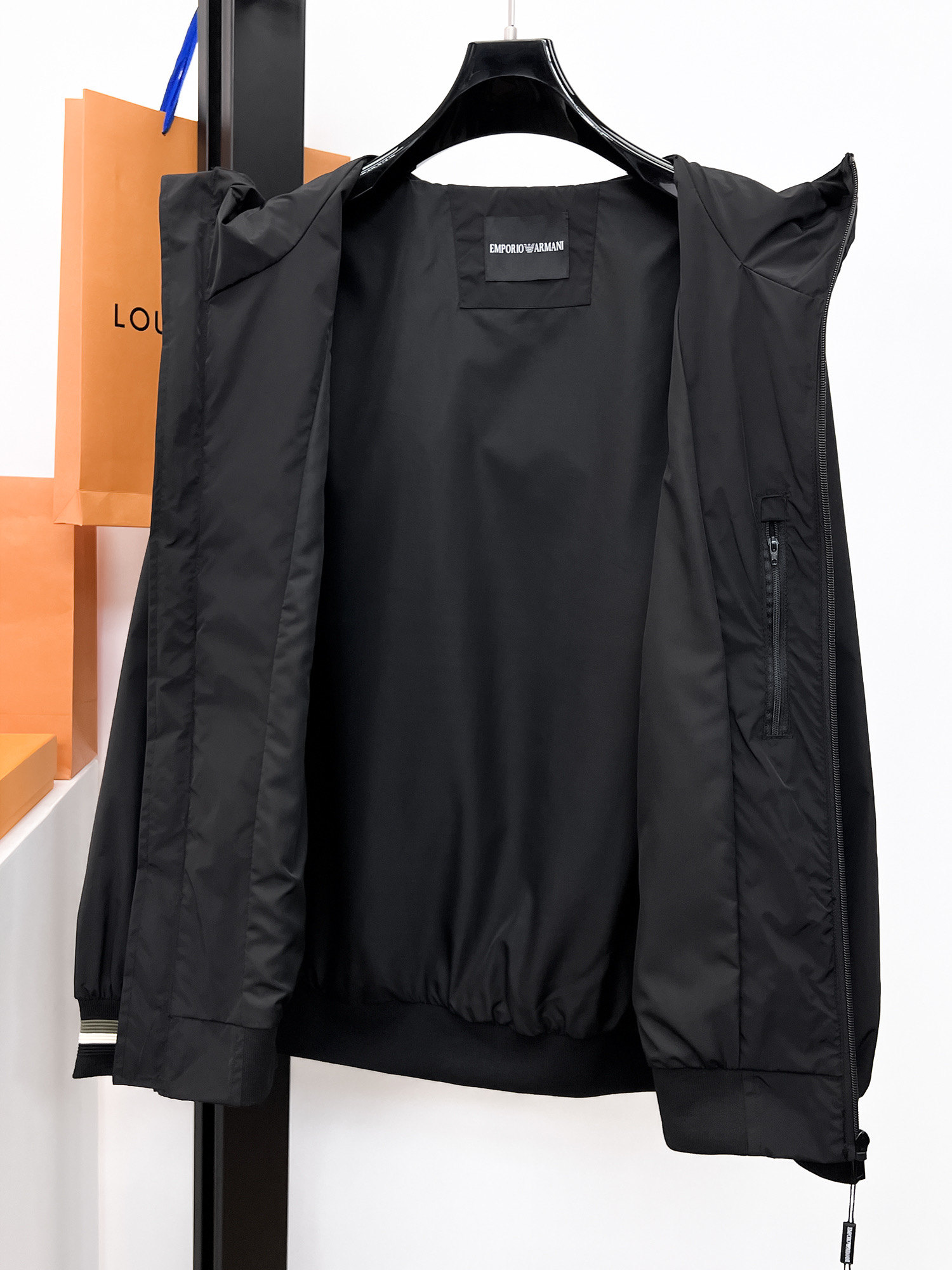 Armani Jacket Hooded M-l-xl