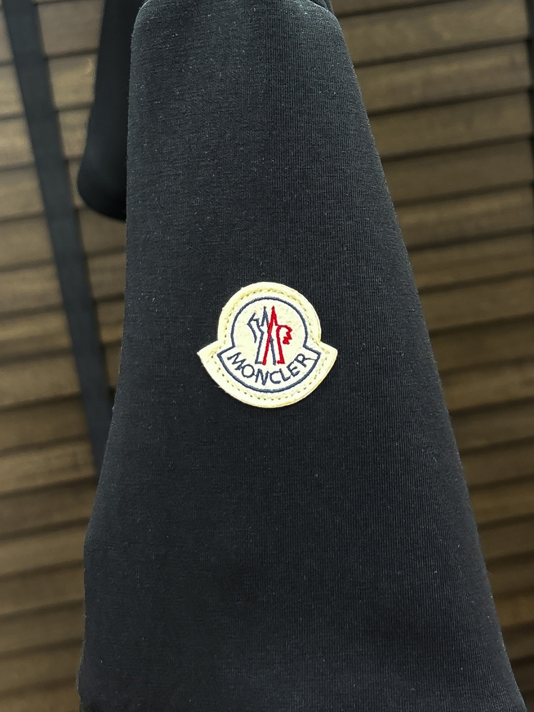 Moncler Hoodie Cotton Black Fleece Lined S-m-l-xl