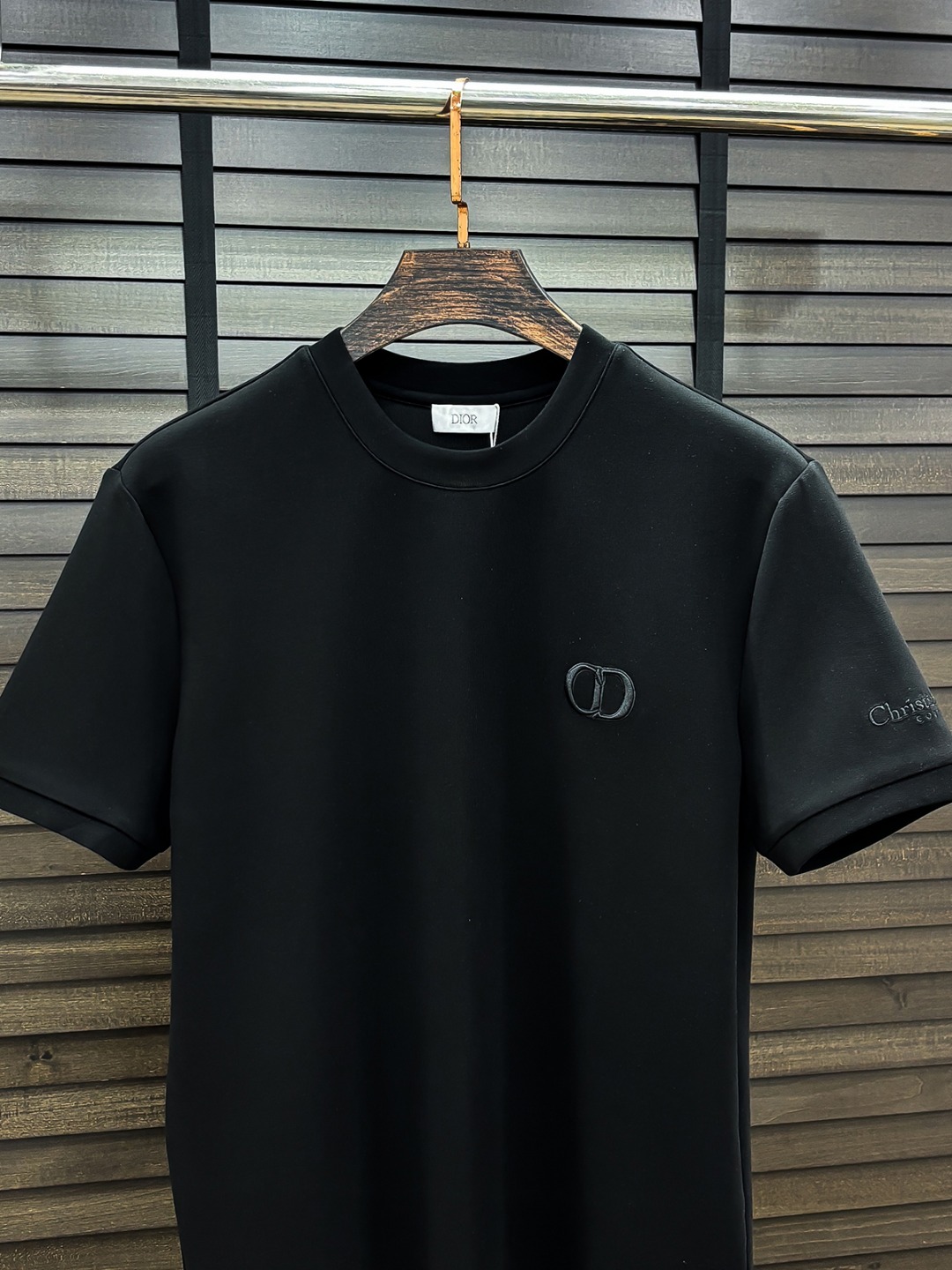 Dior Hoodie Cotton Black Fleece Lined S-m-l-xl