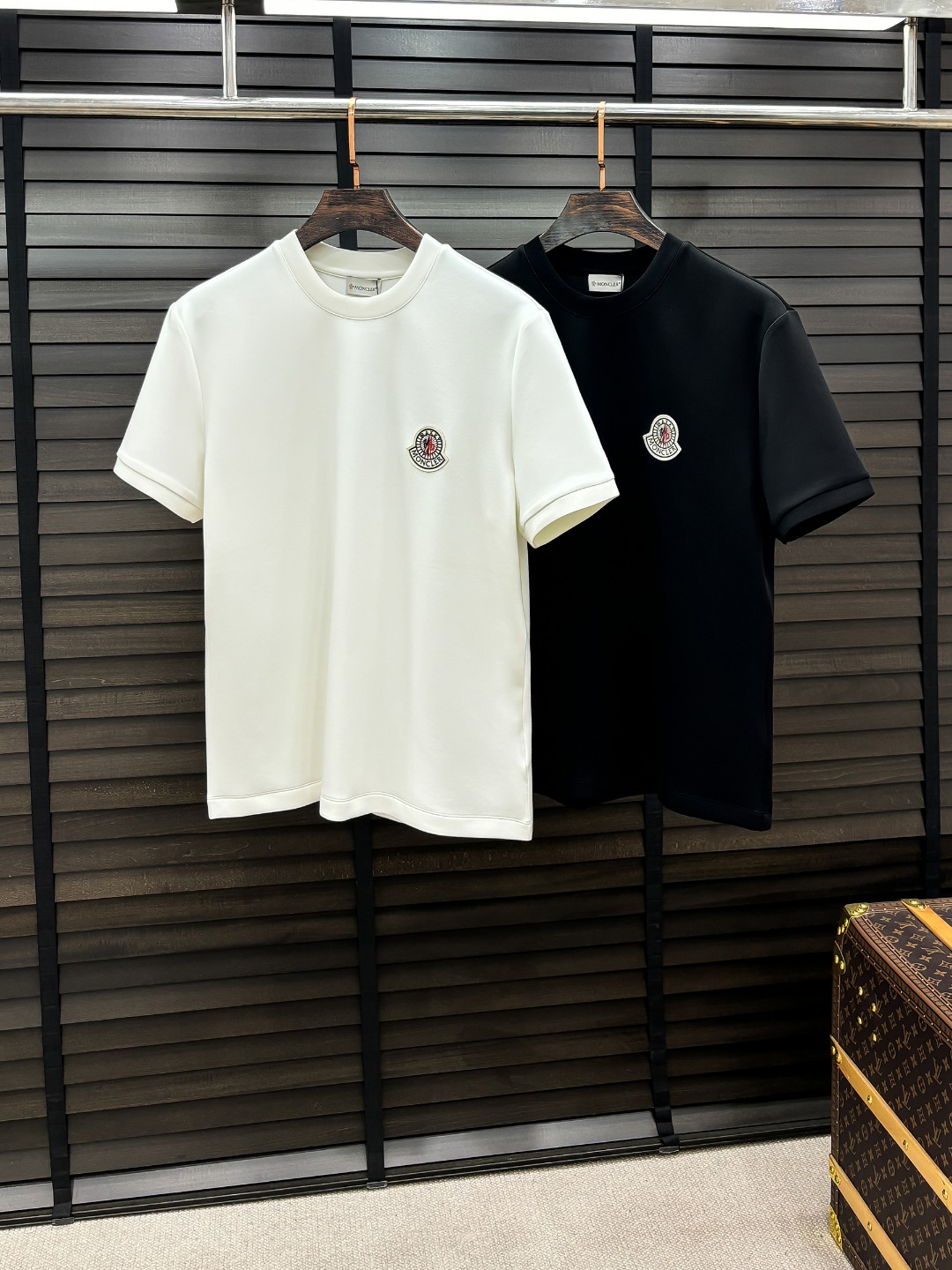 Moncler Hoodie Cotton Black Fleece Lined S-m-l-xl