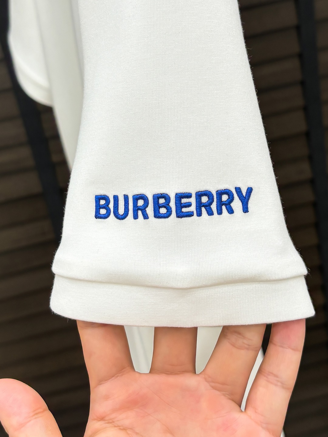 Burberry Hoodie Cotton Black Fleece Lined S-m-l-xl