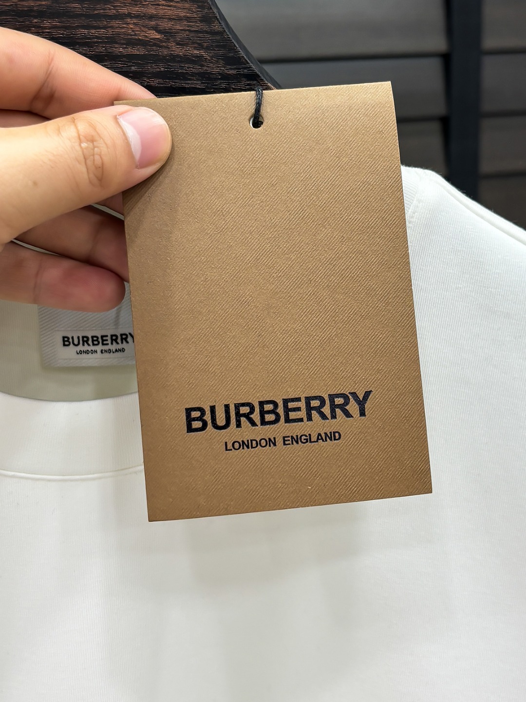 Burberry Hoodie Cotton Black Fleece Lined S-m-l-xl