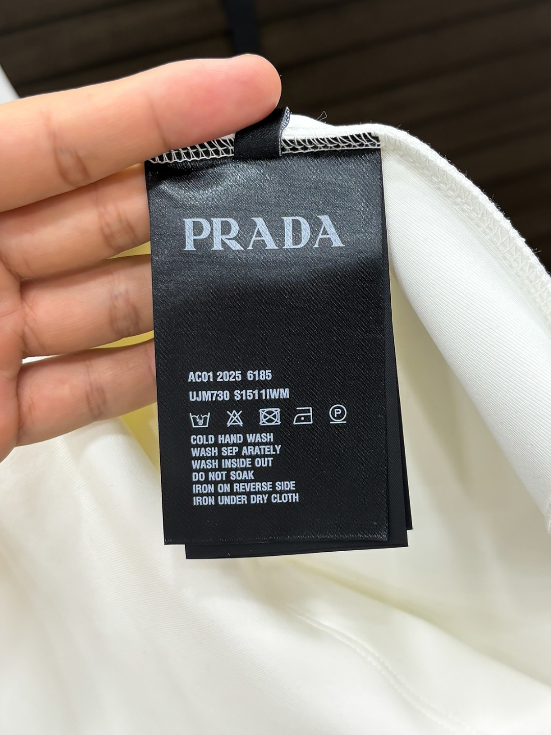 Prada Hoodie Cotton Black Fleece Lined S-m-l-xl