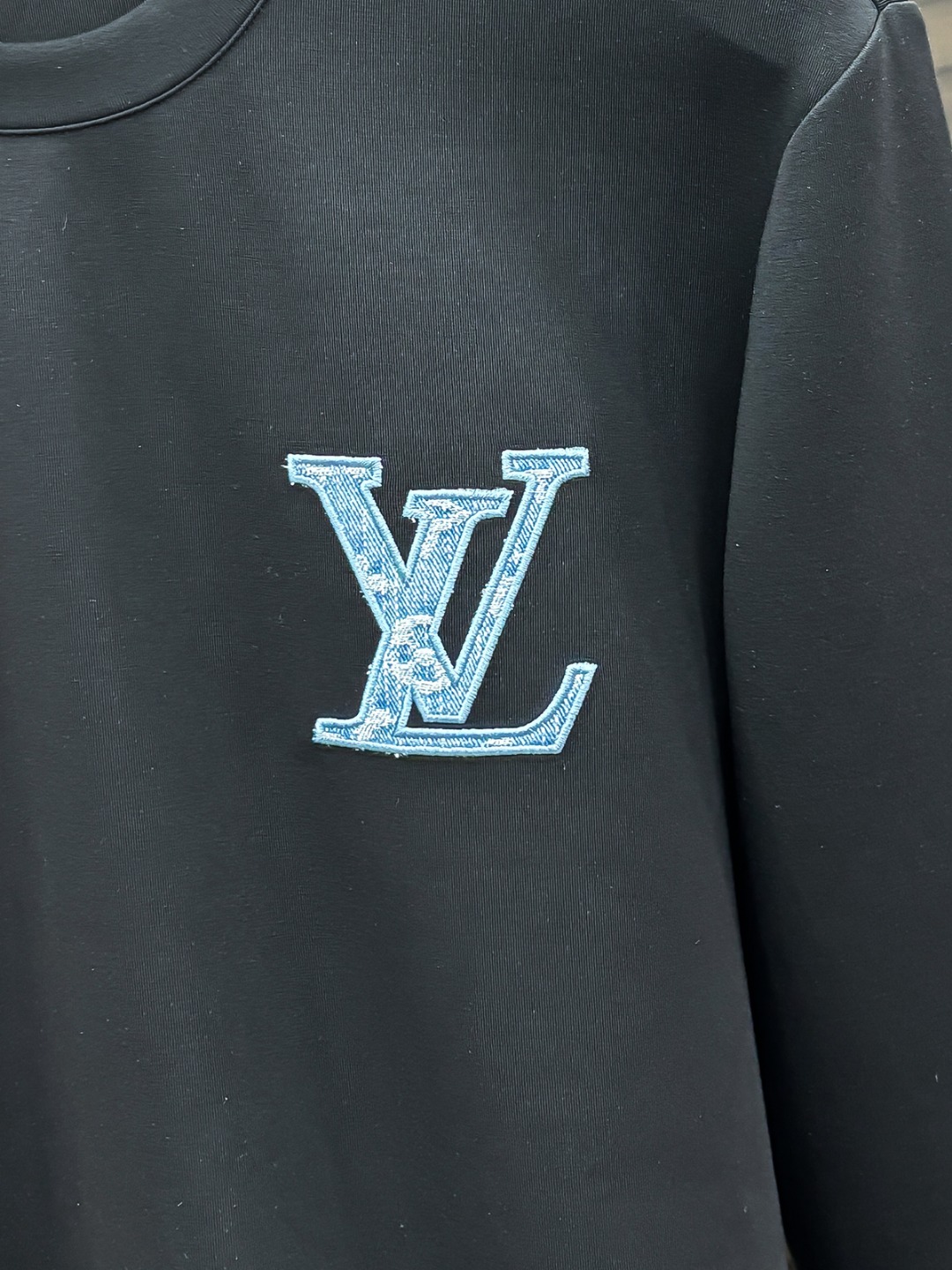 Louis Vuitton Hoodie Cotton Black Fleece Lined S-m-l-xl
