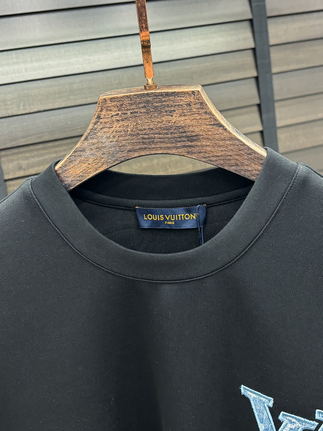 Louis Vuitton Hoodie Cotton Black Fleece Lined S-m-l-xl