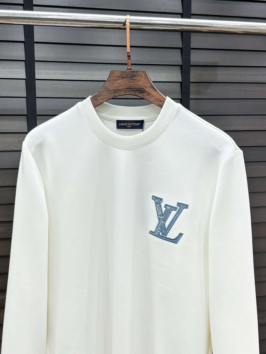 Louis Vuitton Hoodie Cotton Black Fleece Lined S-m-l-xl