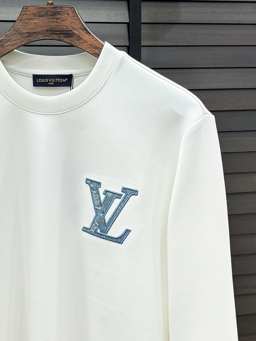 Louis Vuitton Hoodie Cotton Black Fleece Lined S-m-l-xl