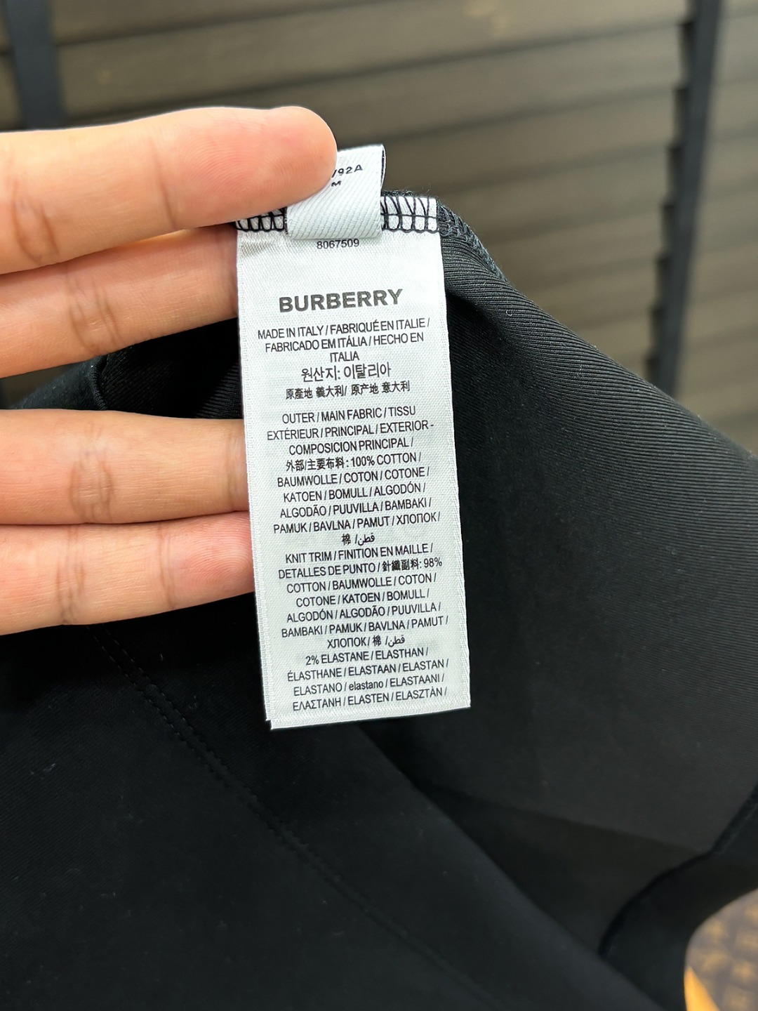 Burberry Hoodie Cotton Black Fleece Lined S-m-l-xl